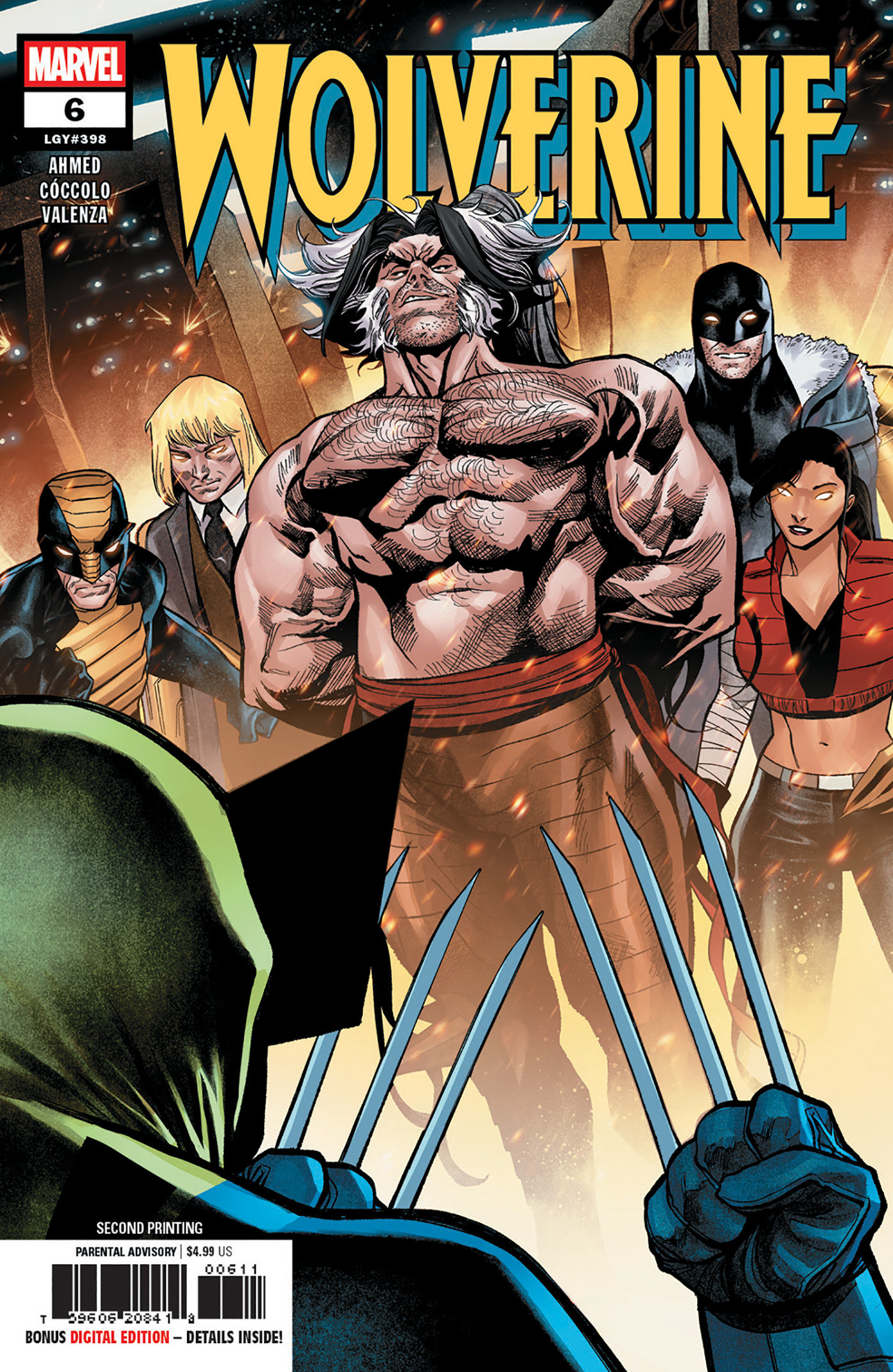 Wolverine #6 Martin Coccolo 2 Nd Printing Variant