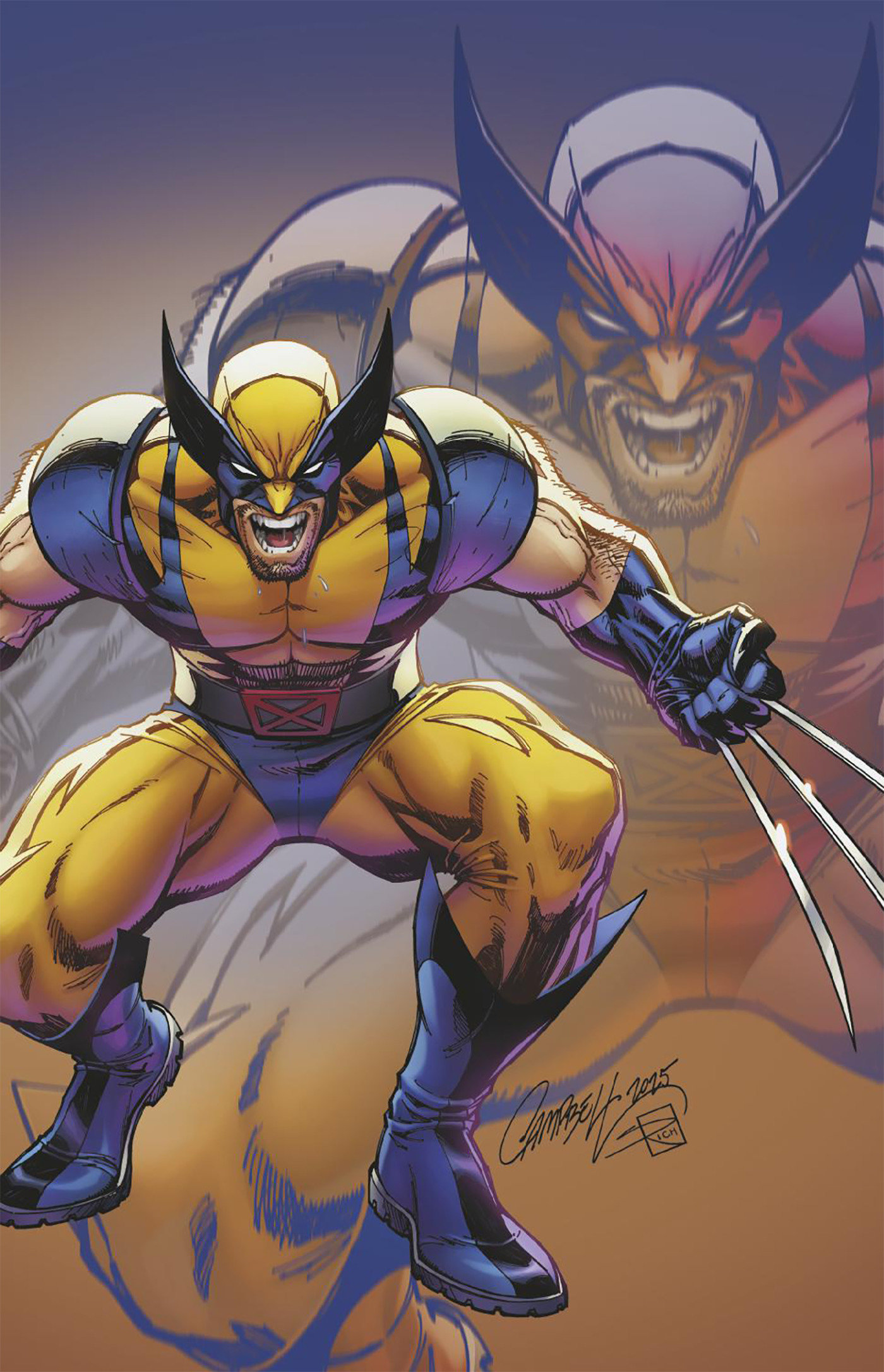 Wolverine #12 J. Scott Campbell Just Spectacular Collection Full Art Variant