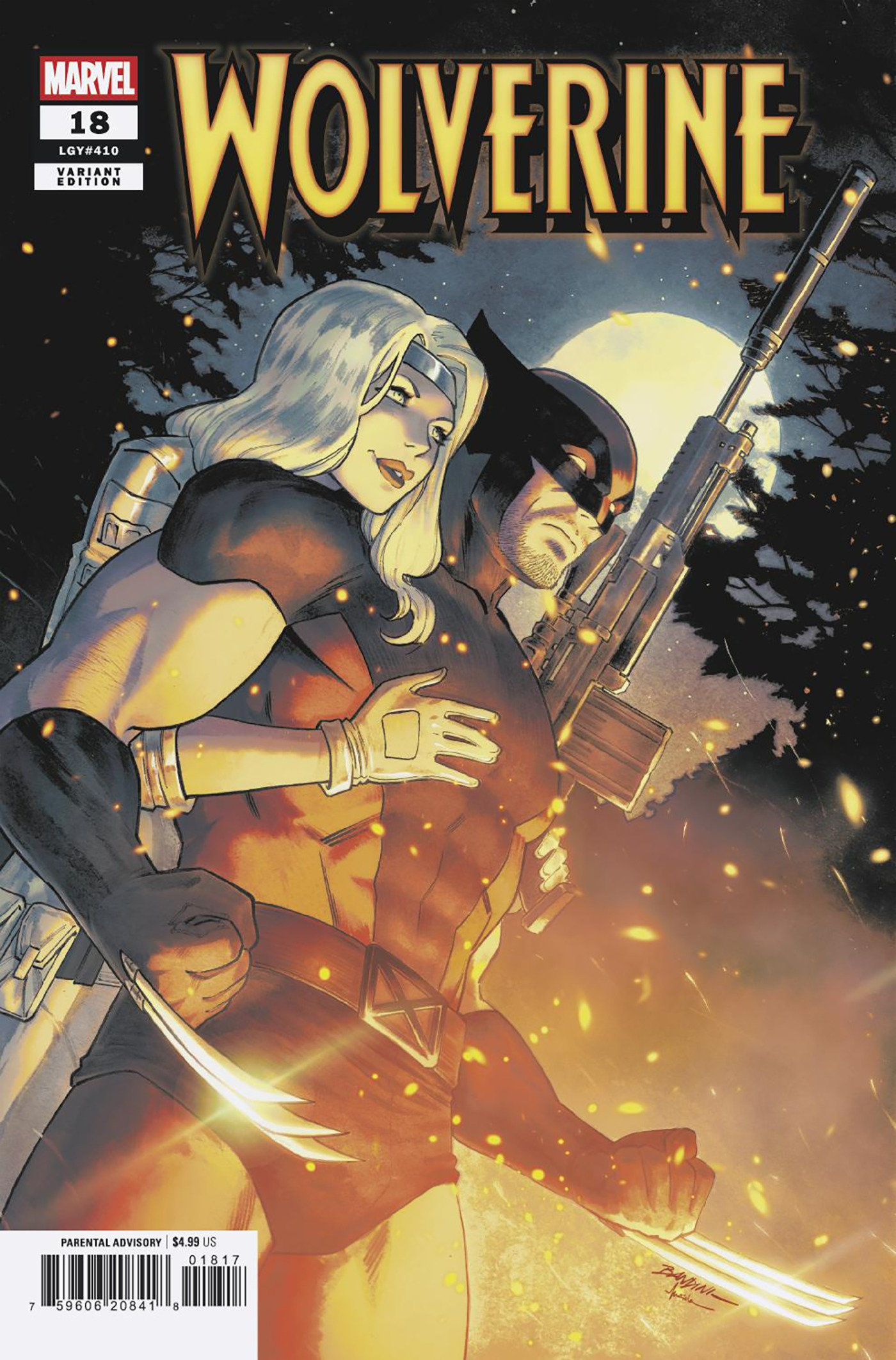 WOLVERINE #18 MICHELE BANDINI VARIANT