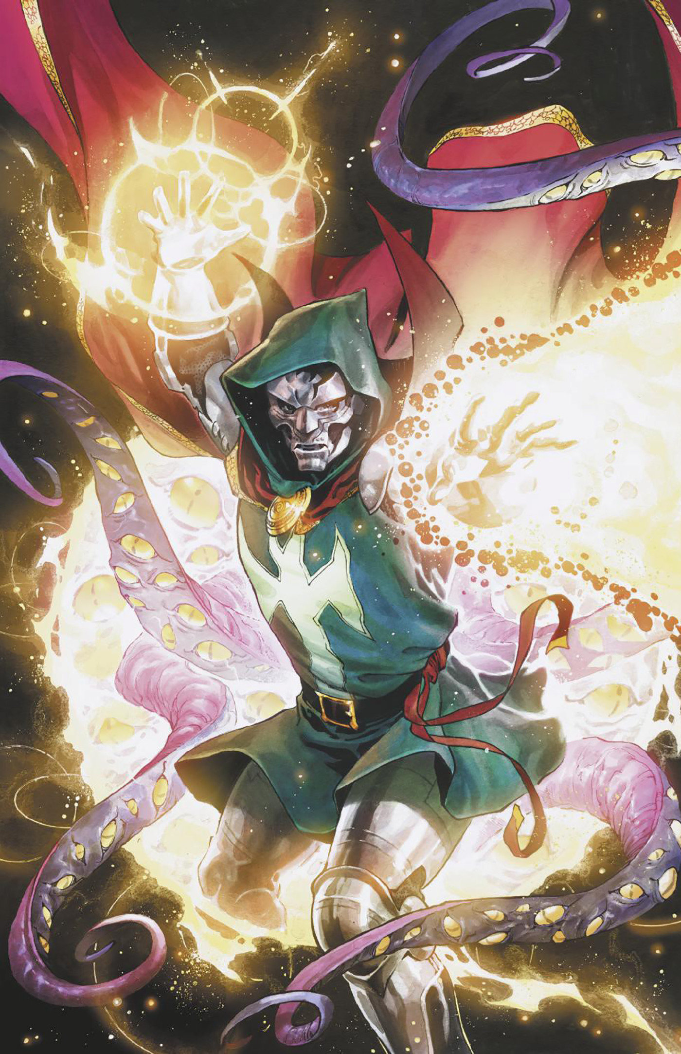 One World Under Doom #2 Jerome Opena Ratio Virgin 2 Nd Printing Variant