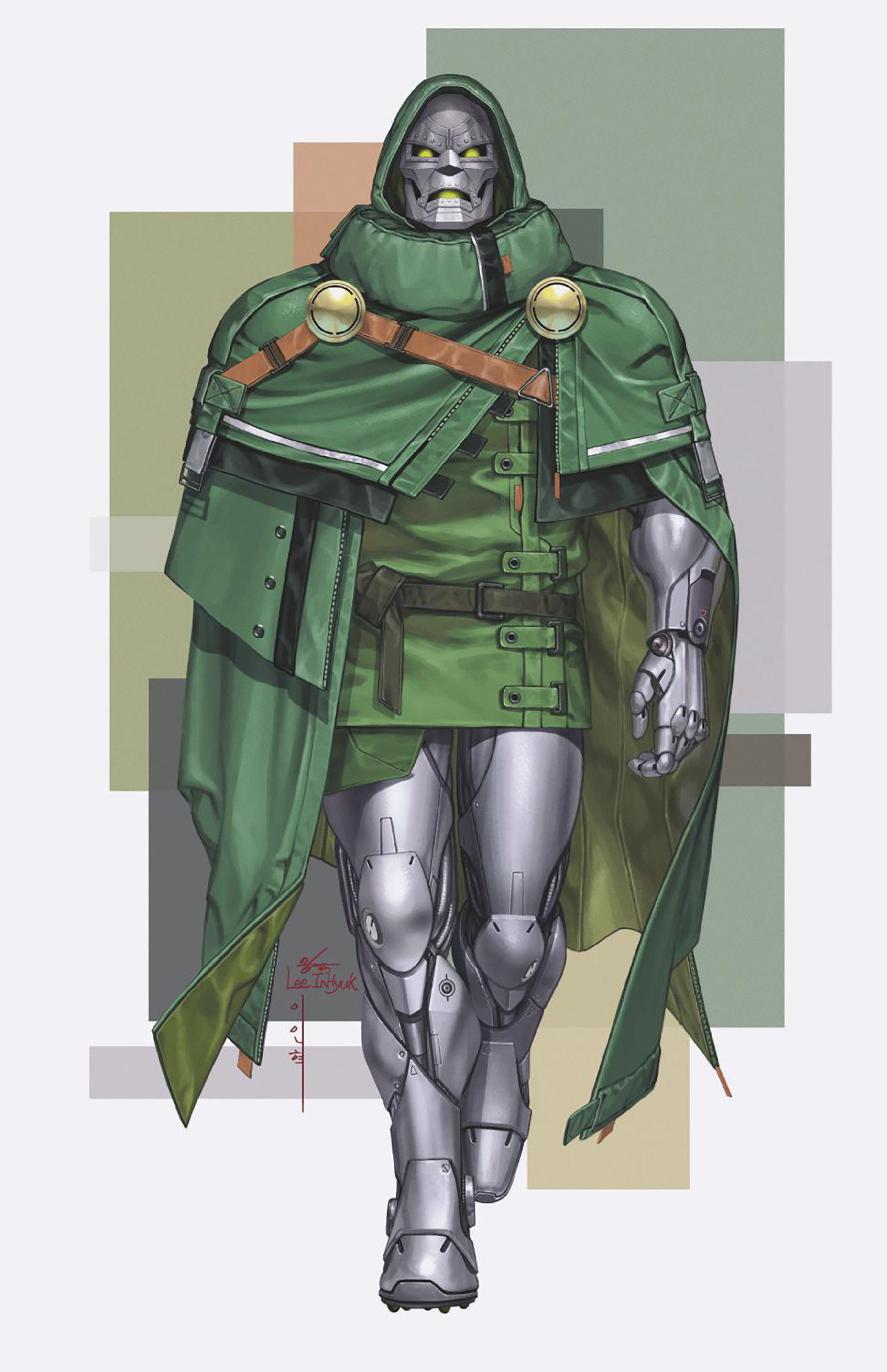 Weekly Pull list - ONE WORLD UNDER DOOM #9 INHYUK LEE STREET-VERSE VIRGIN VARIANT