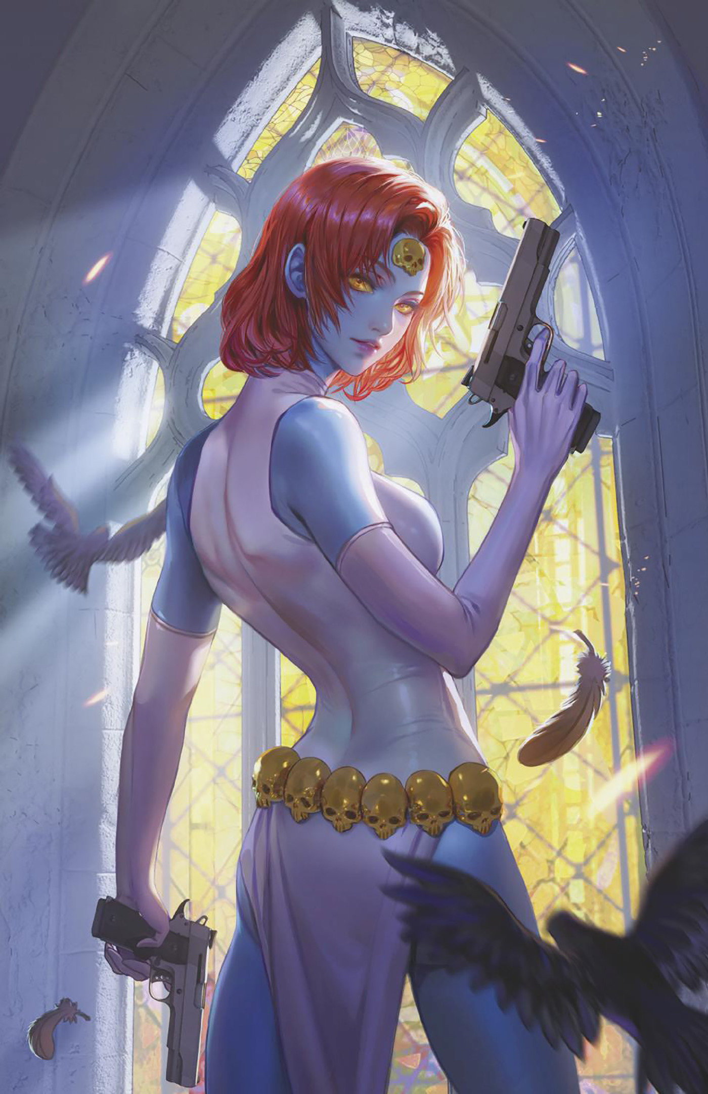 Uncanny X-Men #15 Fanyang Mystique Full Art Variant