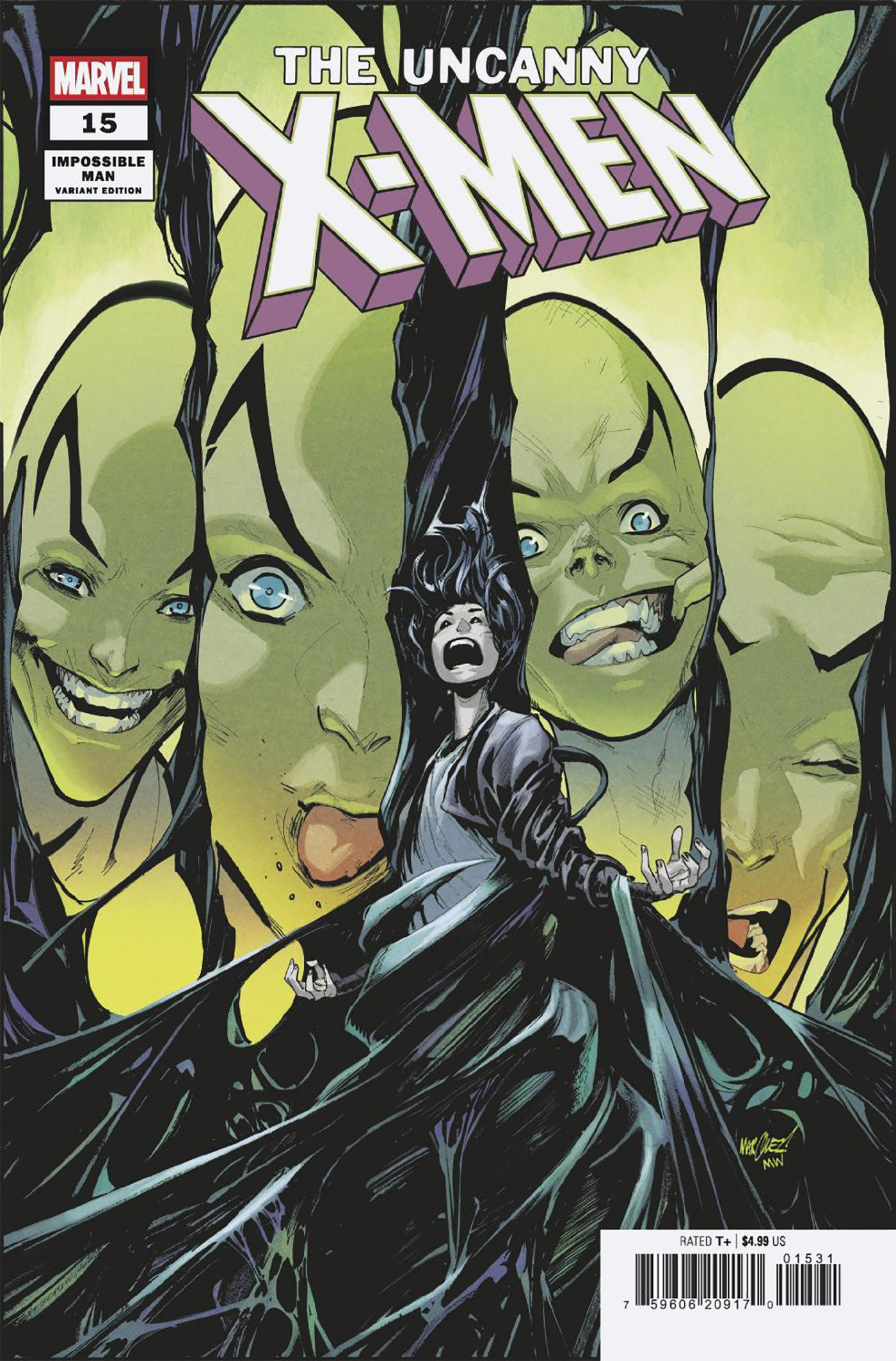 Uncanny X-Men #15 David Marquez Impossible Man Pop-Up Variant
