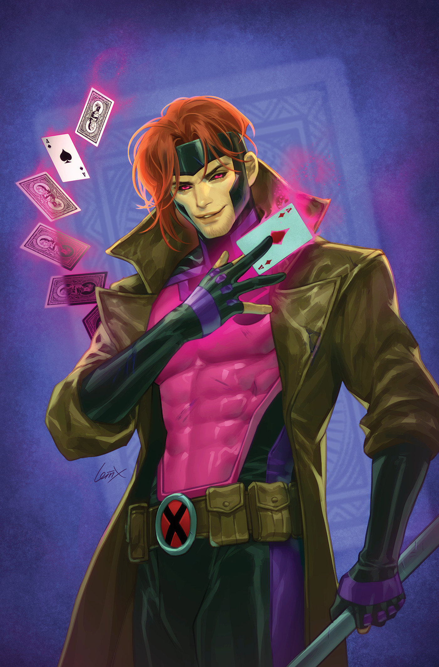UNCANNY X-MEN #27 LEIRIX GAMBIT VIRGIN VARIANT