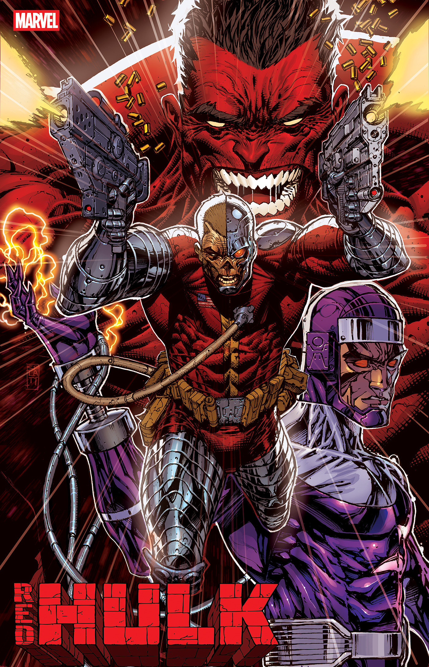 Weekly Pull list - RED HULK #9 STEPHEN PLATT VARIANT [DOOM]