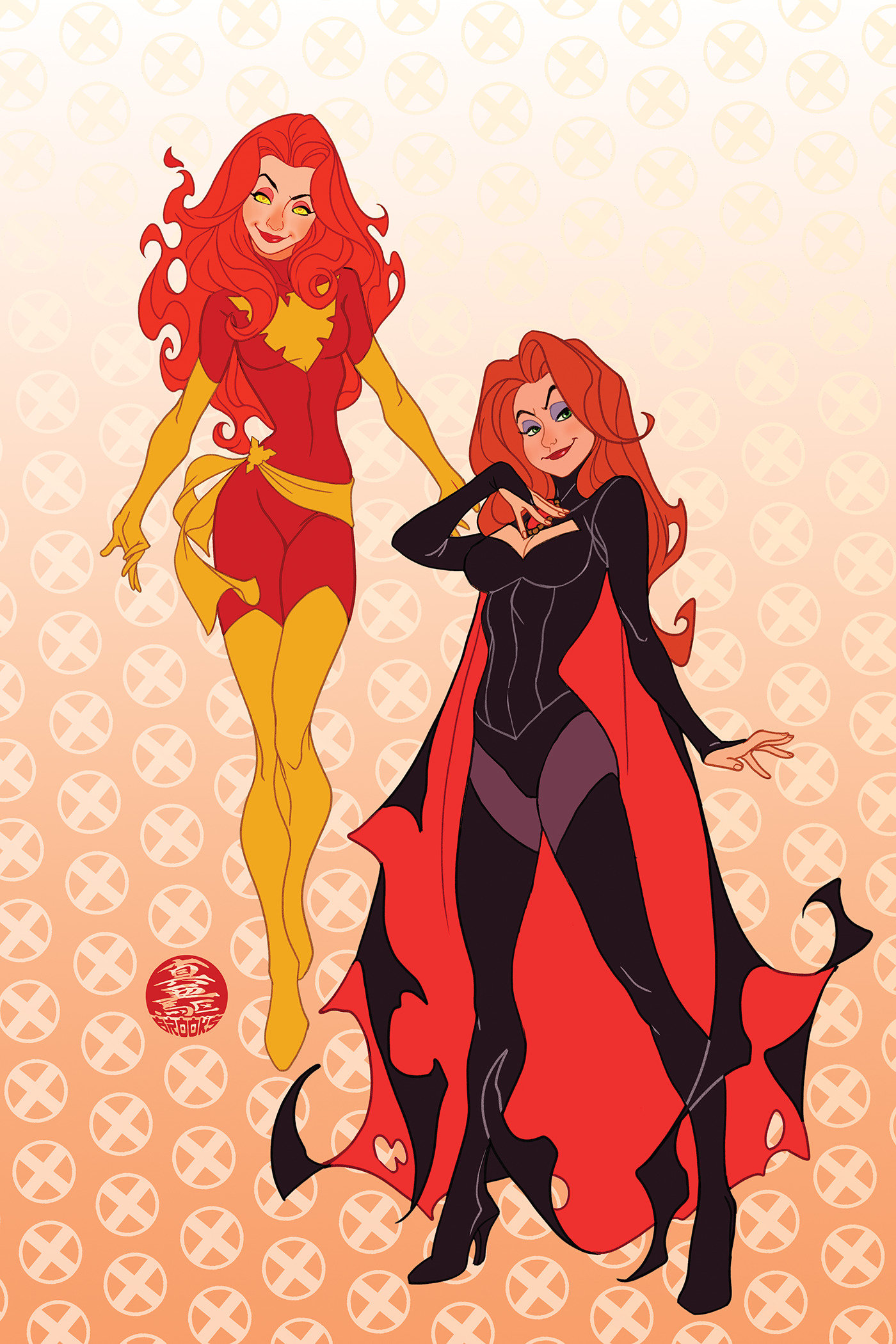 Phoenix #8 Mark Brooks Animated Style Full Art Variant