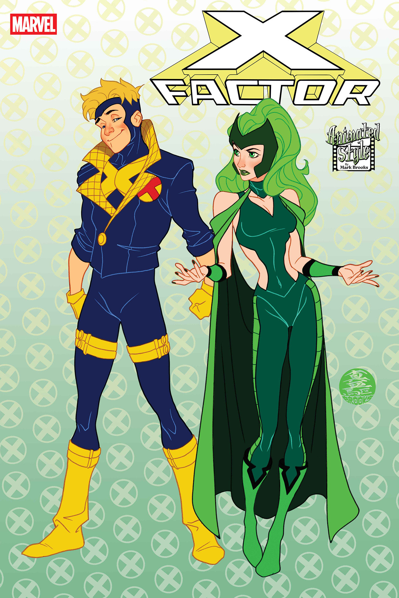 X Factor #7 Mark Brooks Animated Style Variant [Doom]