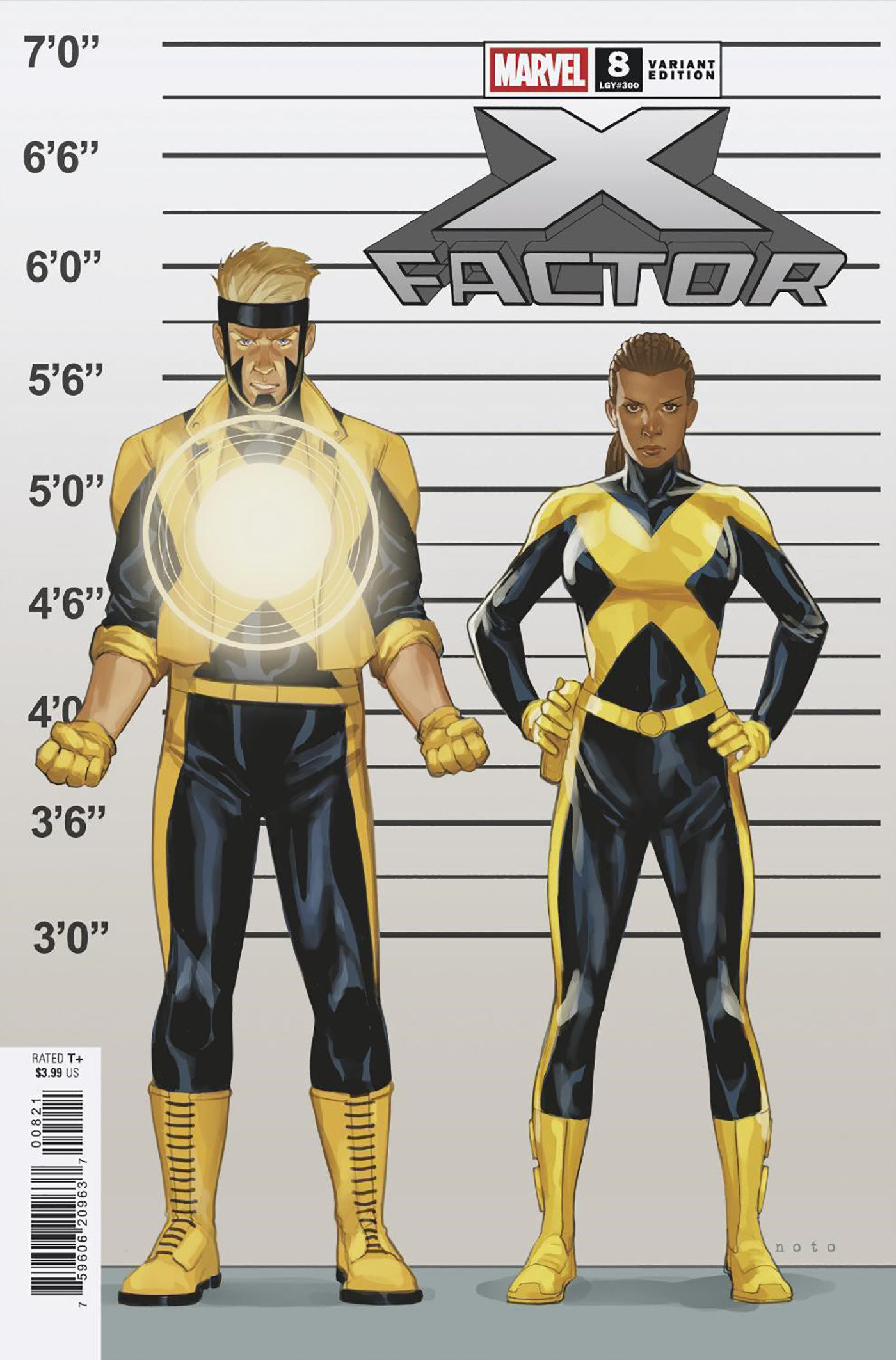 X Factor #8 Phil Noto Connecting X Manhunt Variant [Xmh]