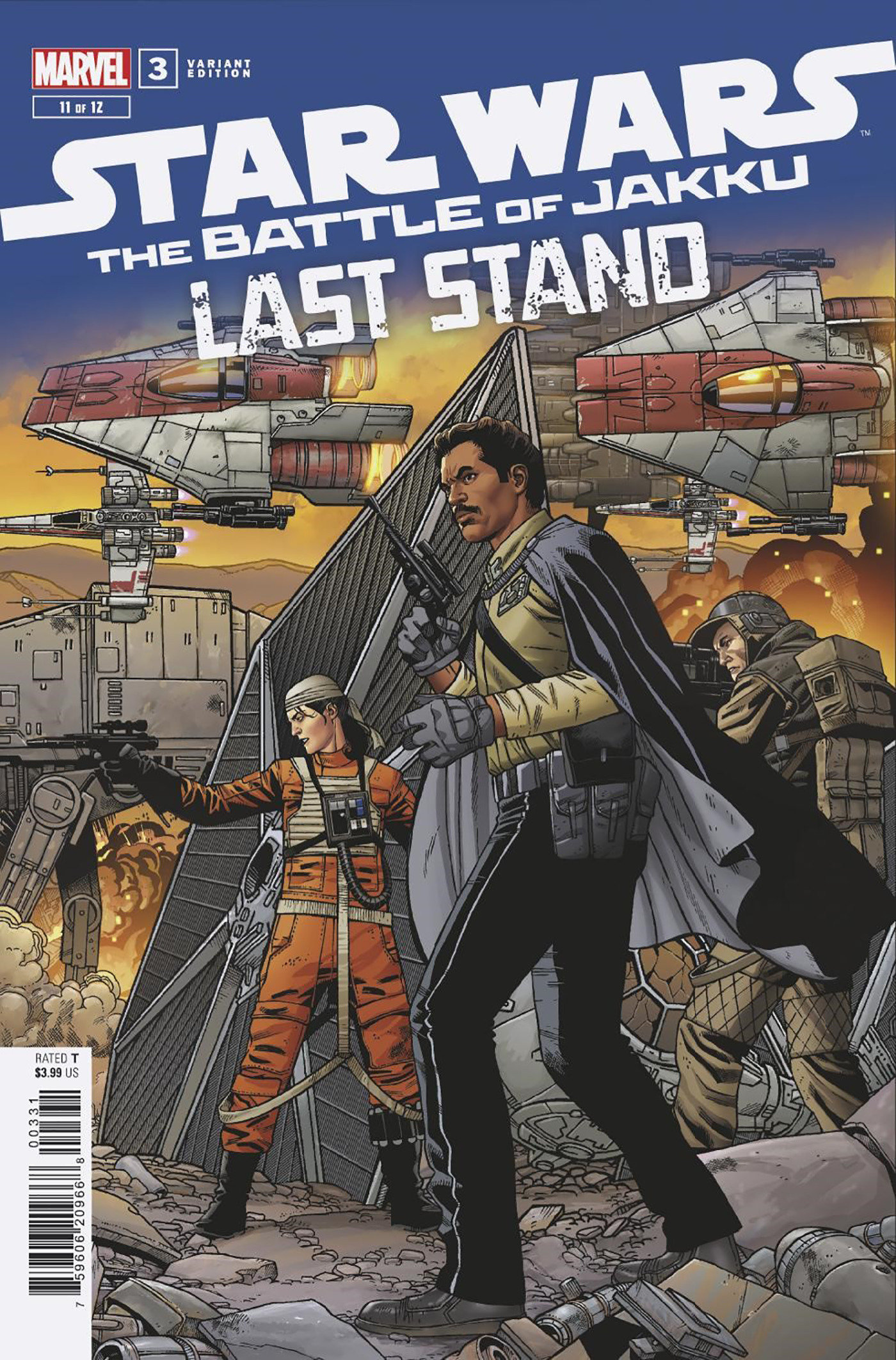Star Wars: Battle Of Jakku   Last Stand #3 Ramon Rosanas Variant