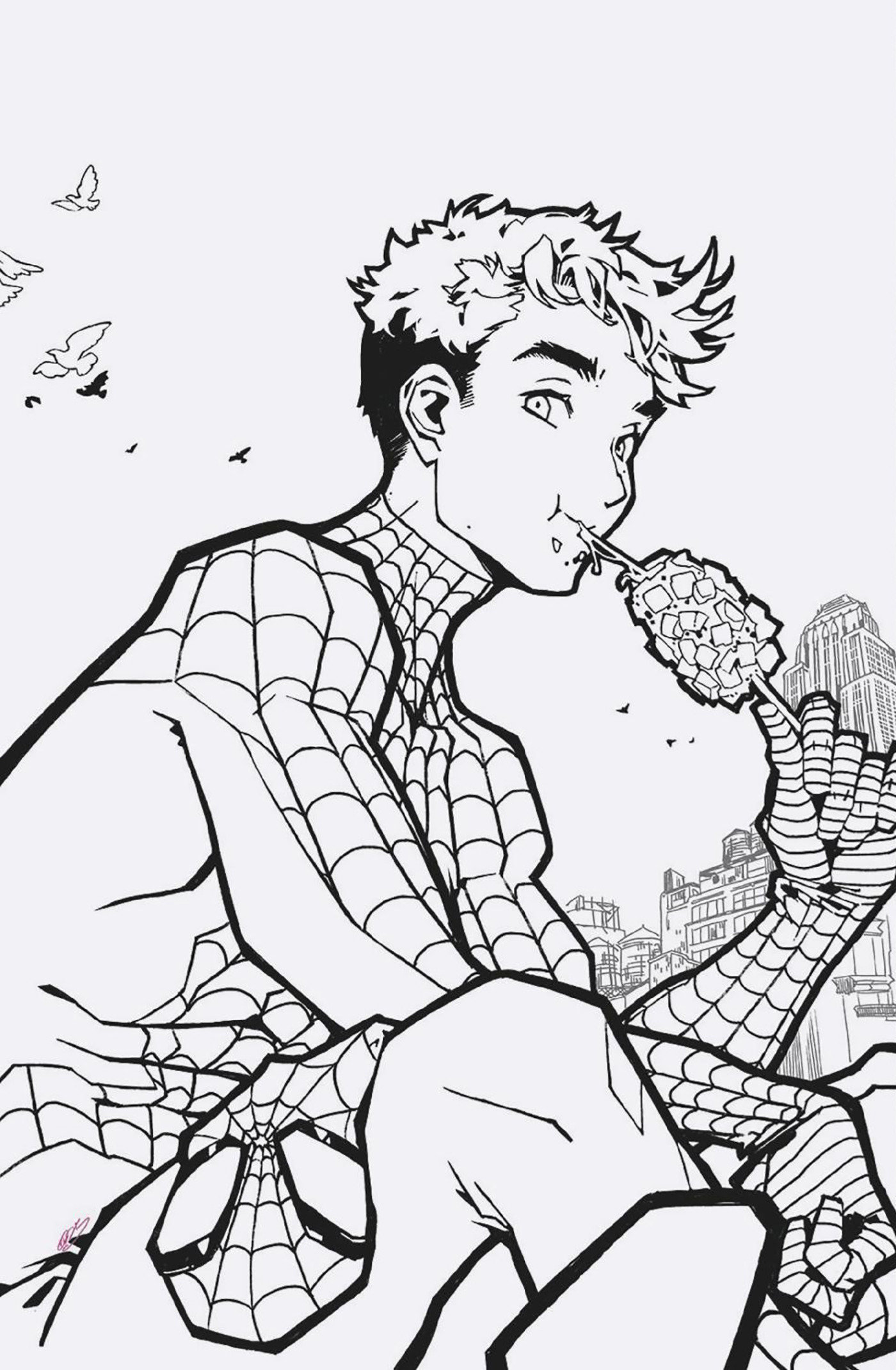 Amazing Spider-Man #3 Rose Besch Ratio Virgin 2 Nd Printing Variant