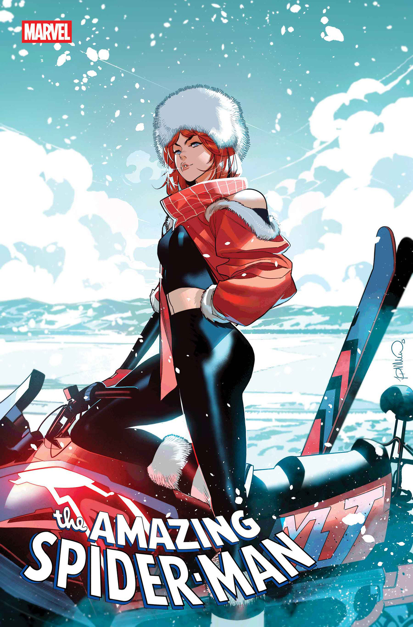 Weekly Pull list - AMAZING SPIDER-MAN #18 SIMONE DI MEO WINTER BREAK VARIANT