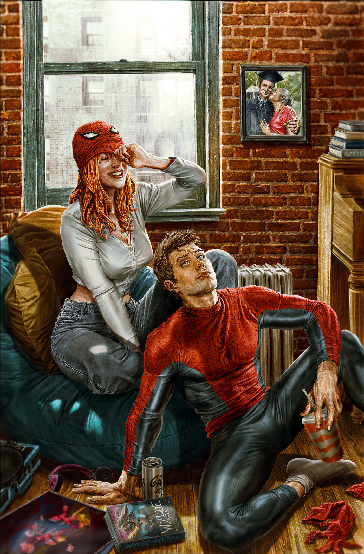 AMAZING SPIDER-MAN #27 LEE BERMEJO AMAZING VISIONS VIRGIN VARIANT [DS]