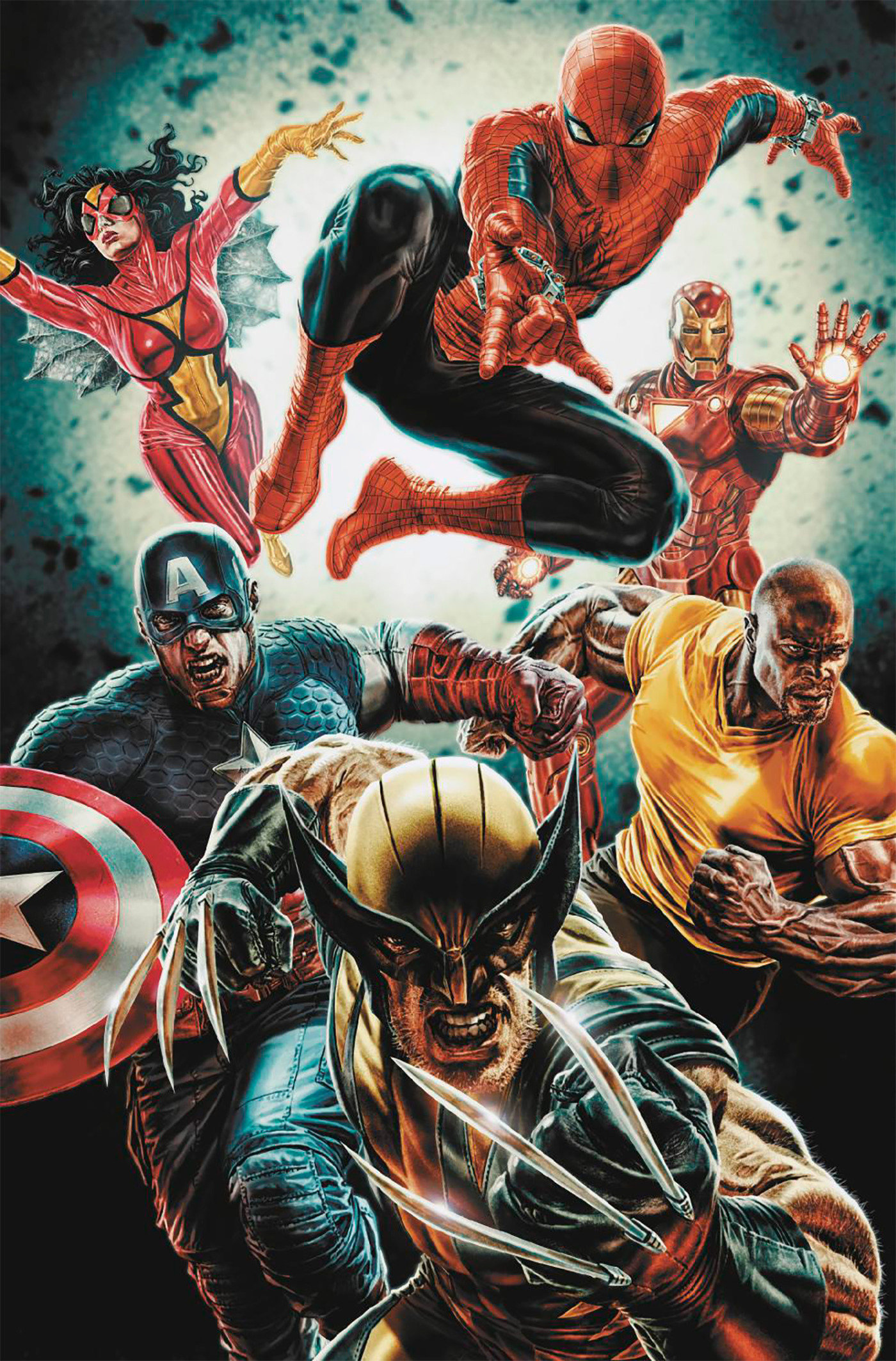 Amazing Spider-Man #29 Lee Bermejo Amazing Visions Full Art Variant