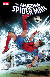  APR2003260435 | AMAZING SPIDER MAN @30 NETHO DIAZ MARVEL SOCCER VARIANT PRE ORDER/ÖN SİPARİŞ [APR26] | MARVEL  