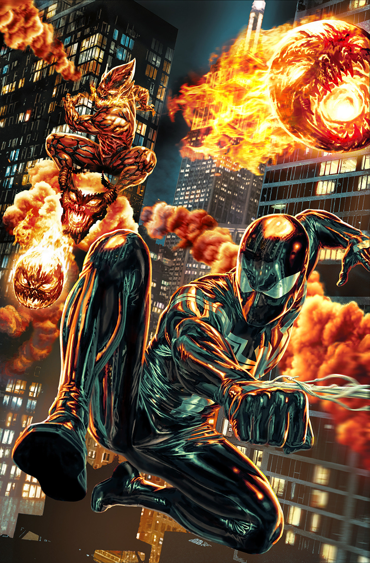 Amazing Spider-Man #32 Lee Bermejo Amazing Visions Full Art Variant