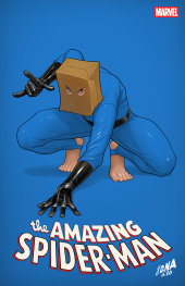  FOC20062026173 | AMAZING SPIDER MAN @33 DAVID NAKAYAMA COLOR BLOCK BLUE VARIANT PRE ORDER [FOC 2006] | MARVEL  