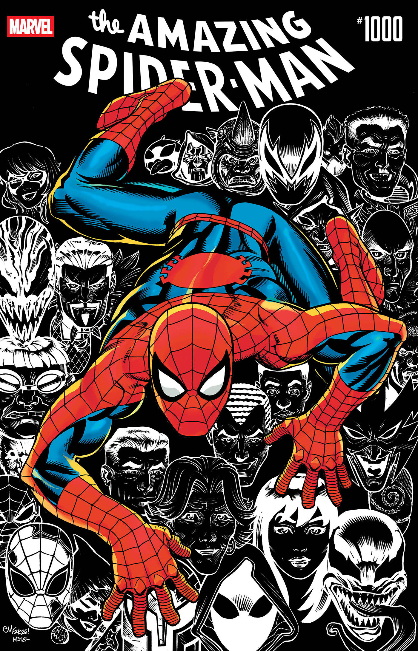AMAZING SPIDER-MAN #1000 ED MCGUINNESS 3RD PRINTING VARIANT