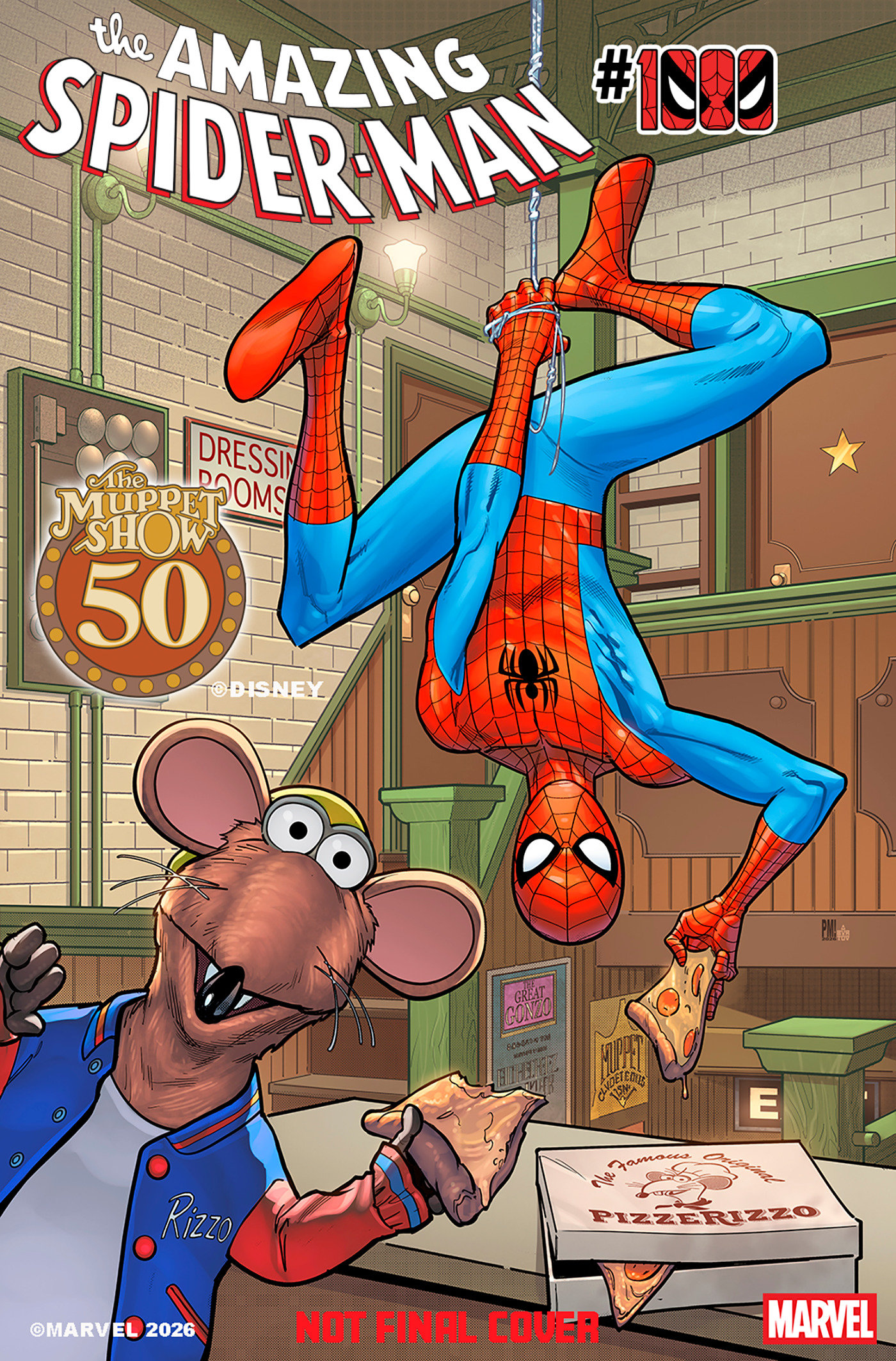 Amazing Spider-Man #1000 Paco Medina Muppets Variant