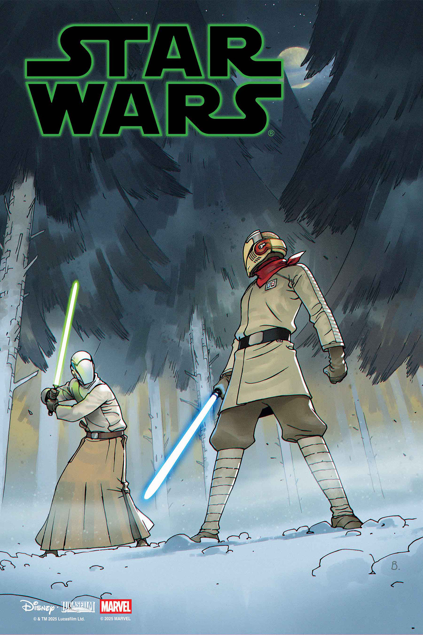 Weekly Pull list - STAR WARS #8 BENGAL LUKE SKYWALKER & LEIA ORGANA JEDI KNIGHTS VARIANT