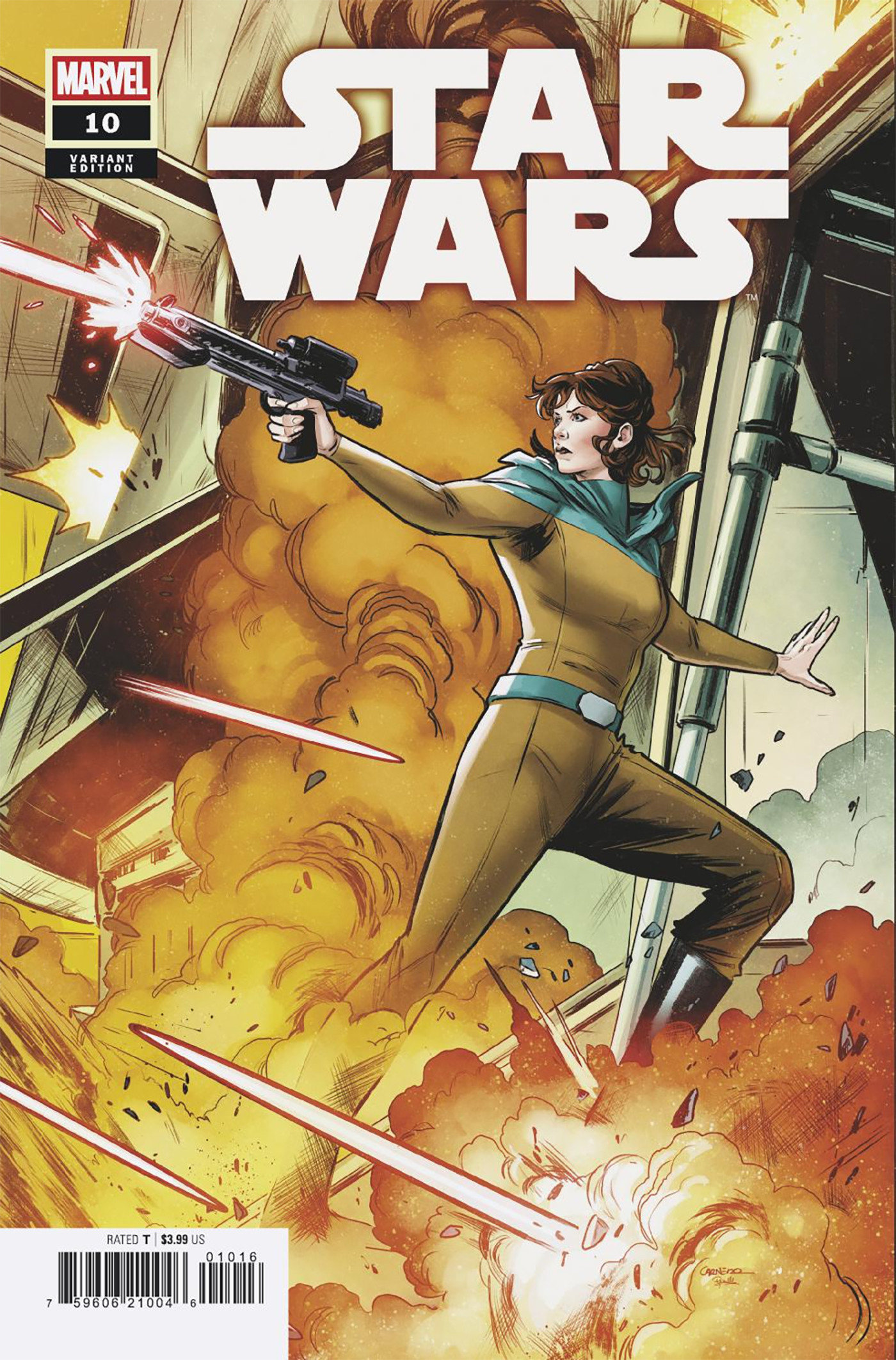 STAR WARS #10 CARMEN CARNERO VARIANT