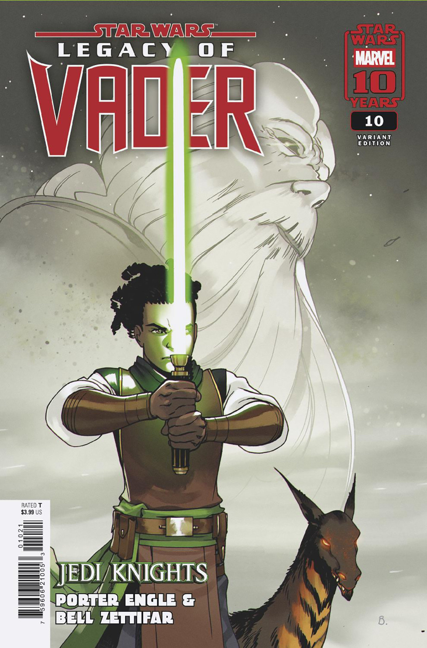 STAR WARS: LEGACY OF VADER #10 BENGAL PORTER ENGLE & BELLE ZETTIFAR JEDI KNIGHTS VARIANT