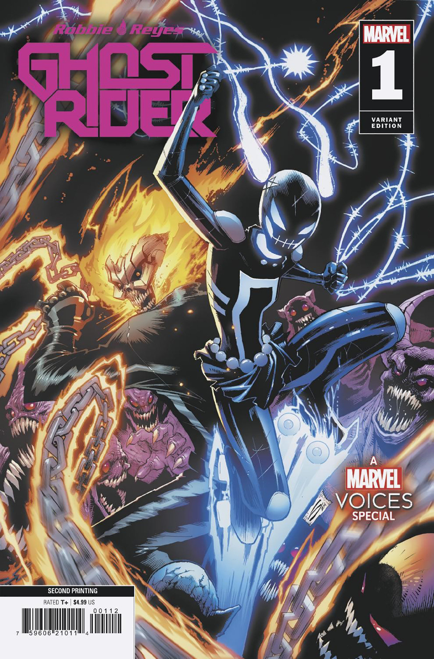 Ghost Rider: Robbie Reyes Special #1 Gerardo Sandoval 2 Nd Printing Variant