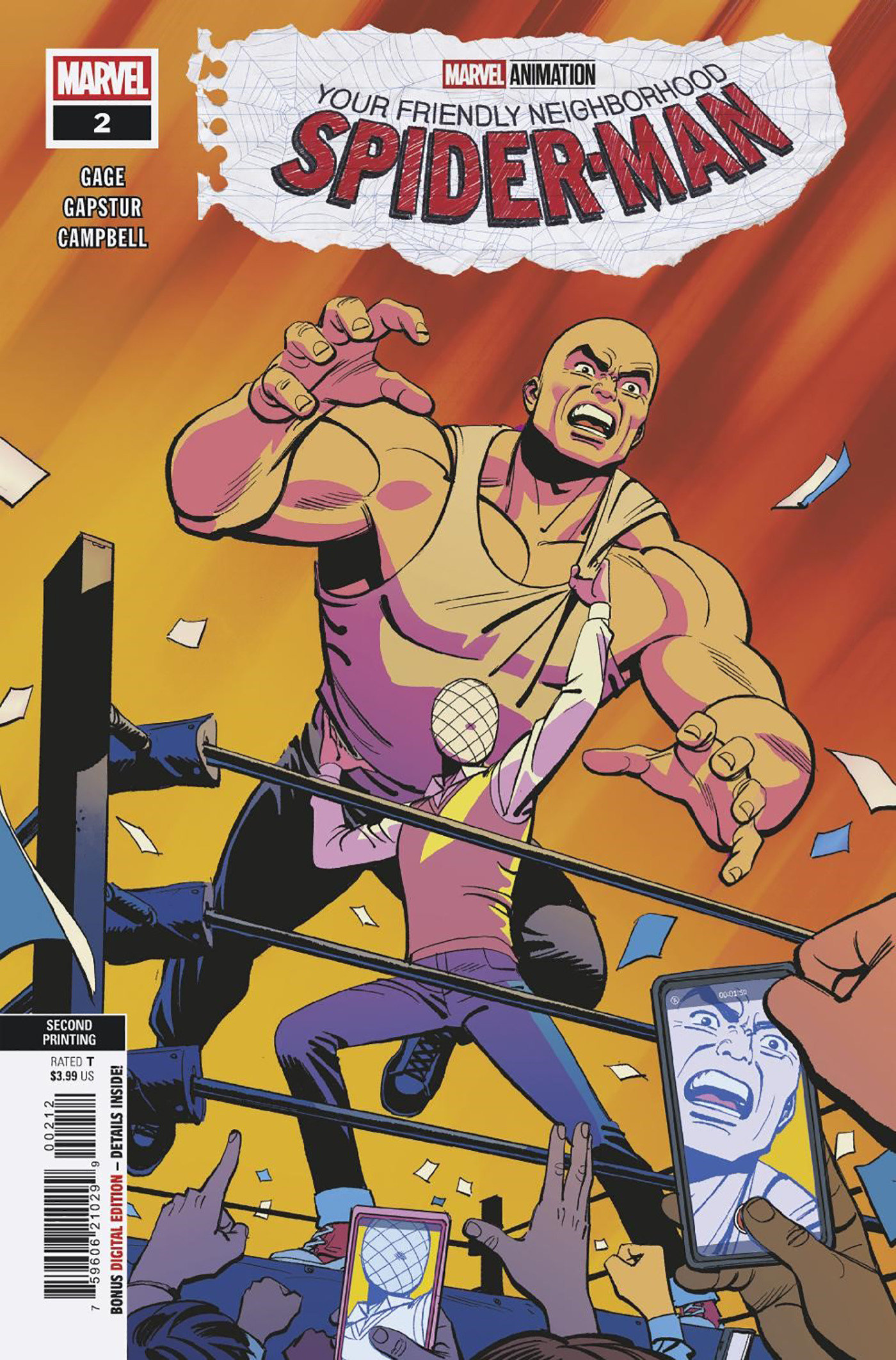 Your Friendly Neighborhood Spider-Man #2 Leonardo Romero 2 Nd Printing Variant