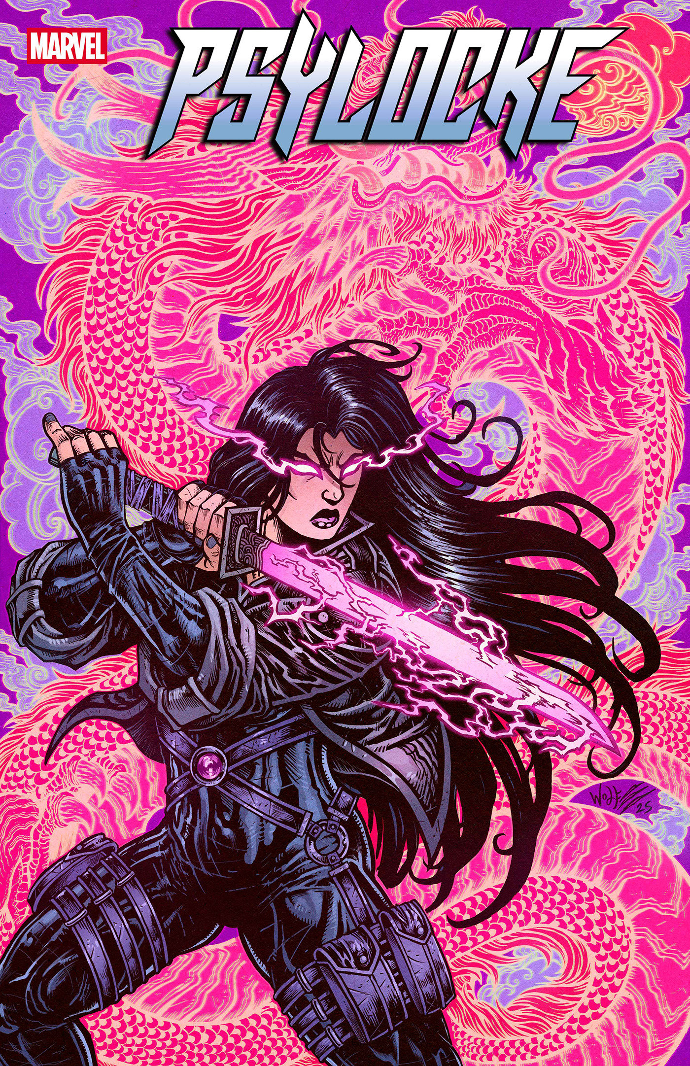 Psylocke #9 Maria Wolf Variant