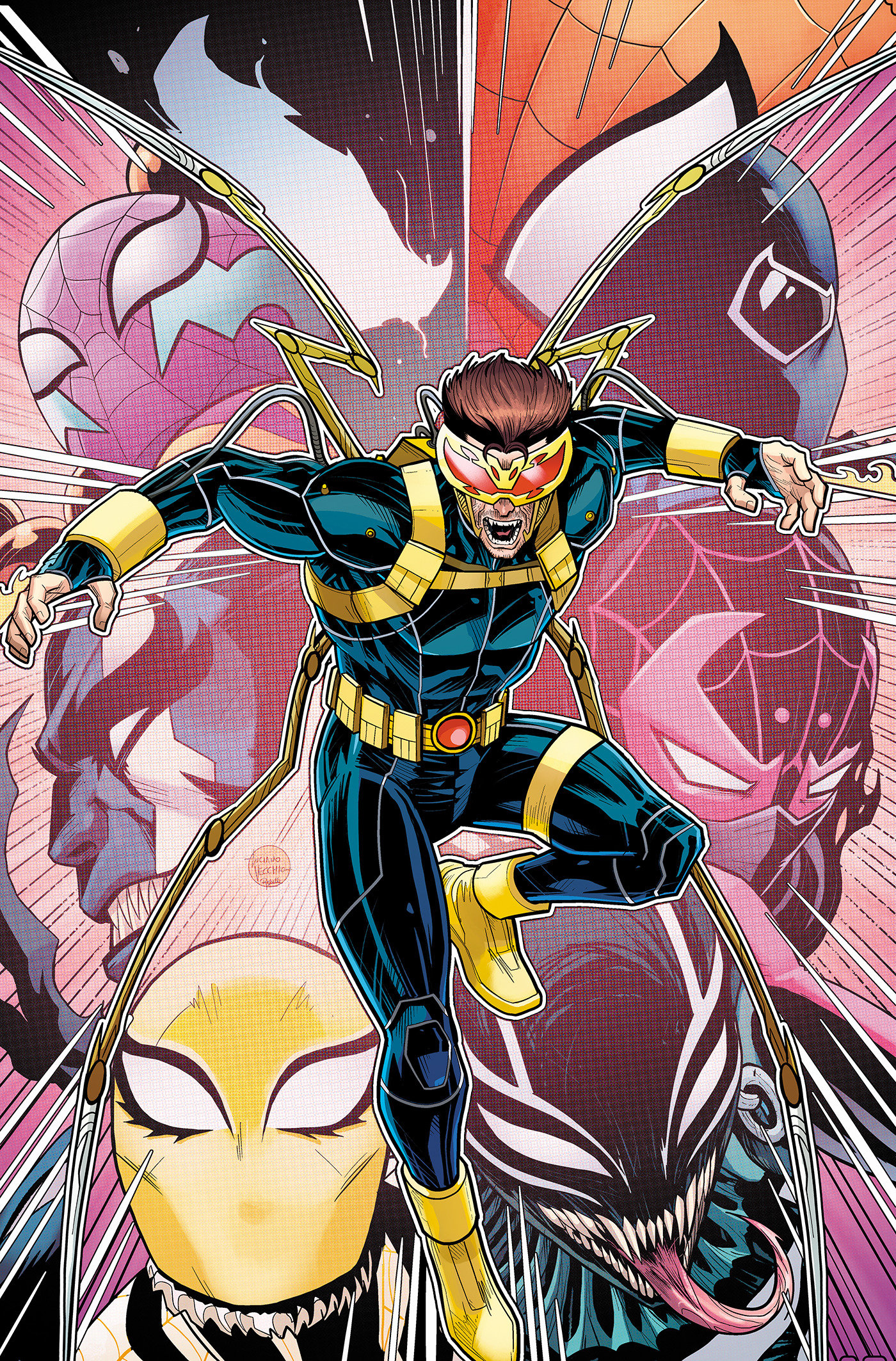 Spider Verse vs. Venomverse #2 Luciano Vecchio Full Art Variant