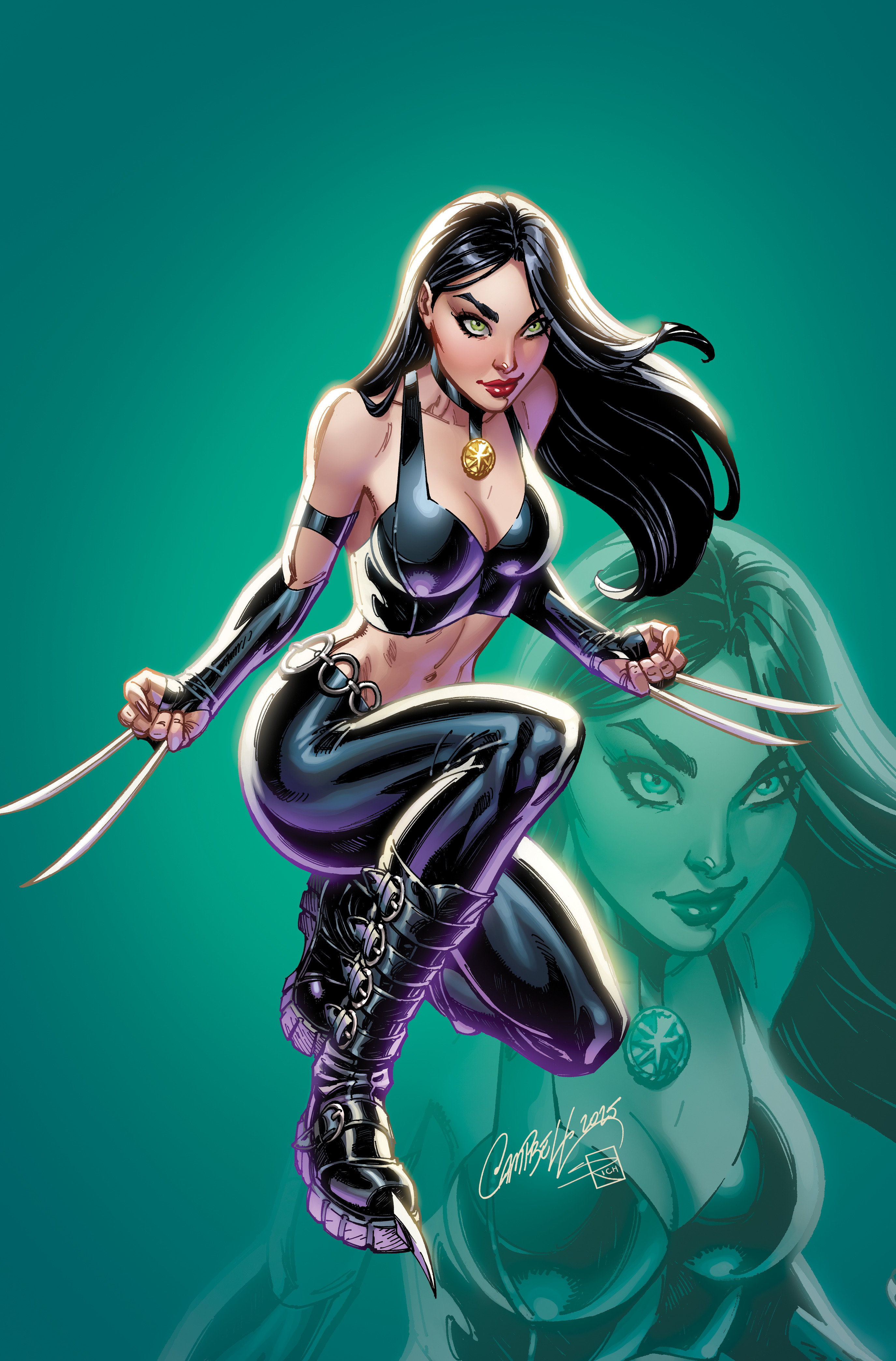 LAURA KINNEY: WOLVERINE #9 J. SCOTT CAMPBELL JUST SPECTACULAR COLLECTION VIRGIN VARIANT