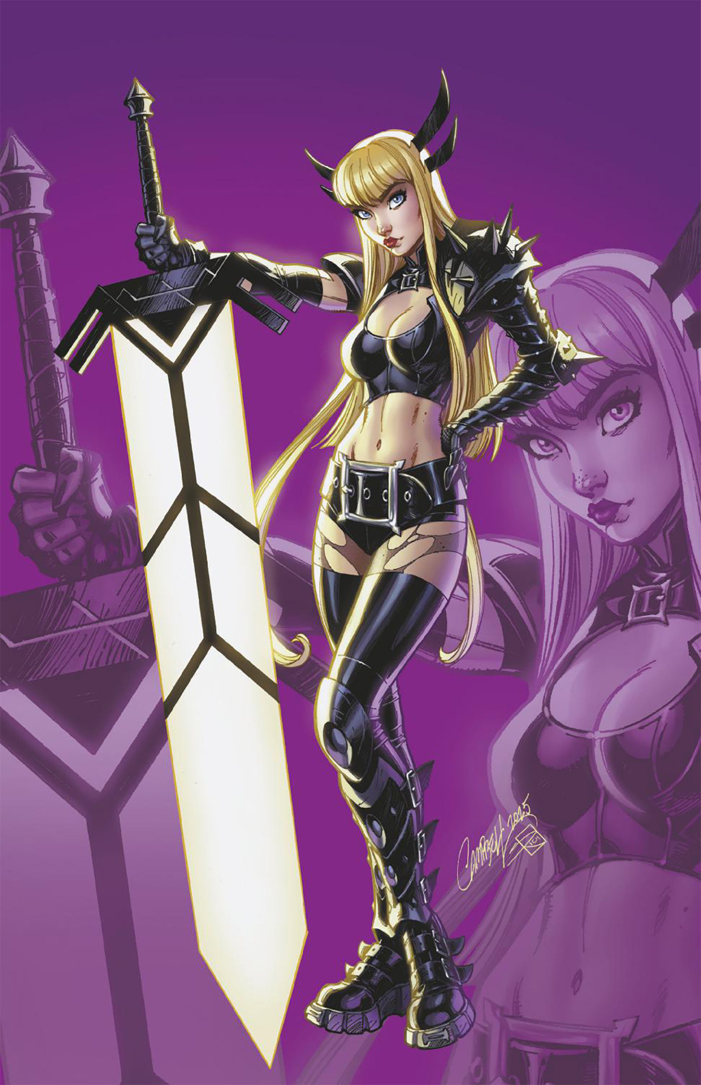 MAGIK #8 J. SCOTT CAMPBELL JUST SPECTACULAR COLLECTION VIRGIN VARIANT