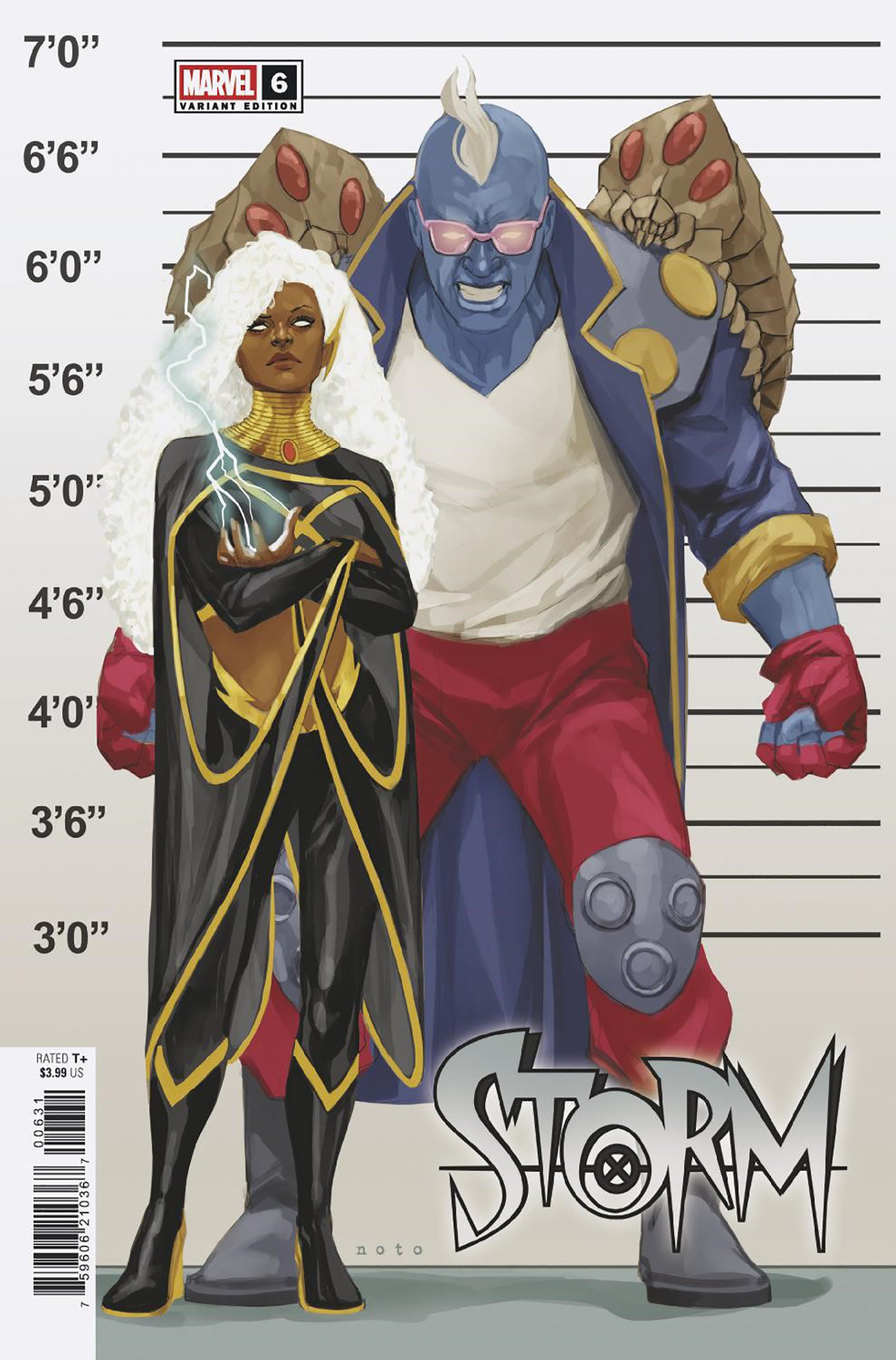 Storm #6 Phil Noto Connecting X Manhunt Variant [Xmh]