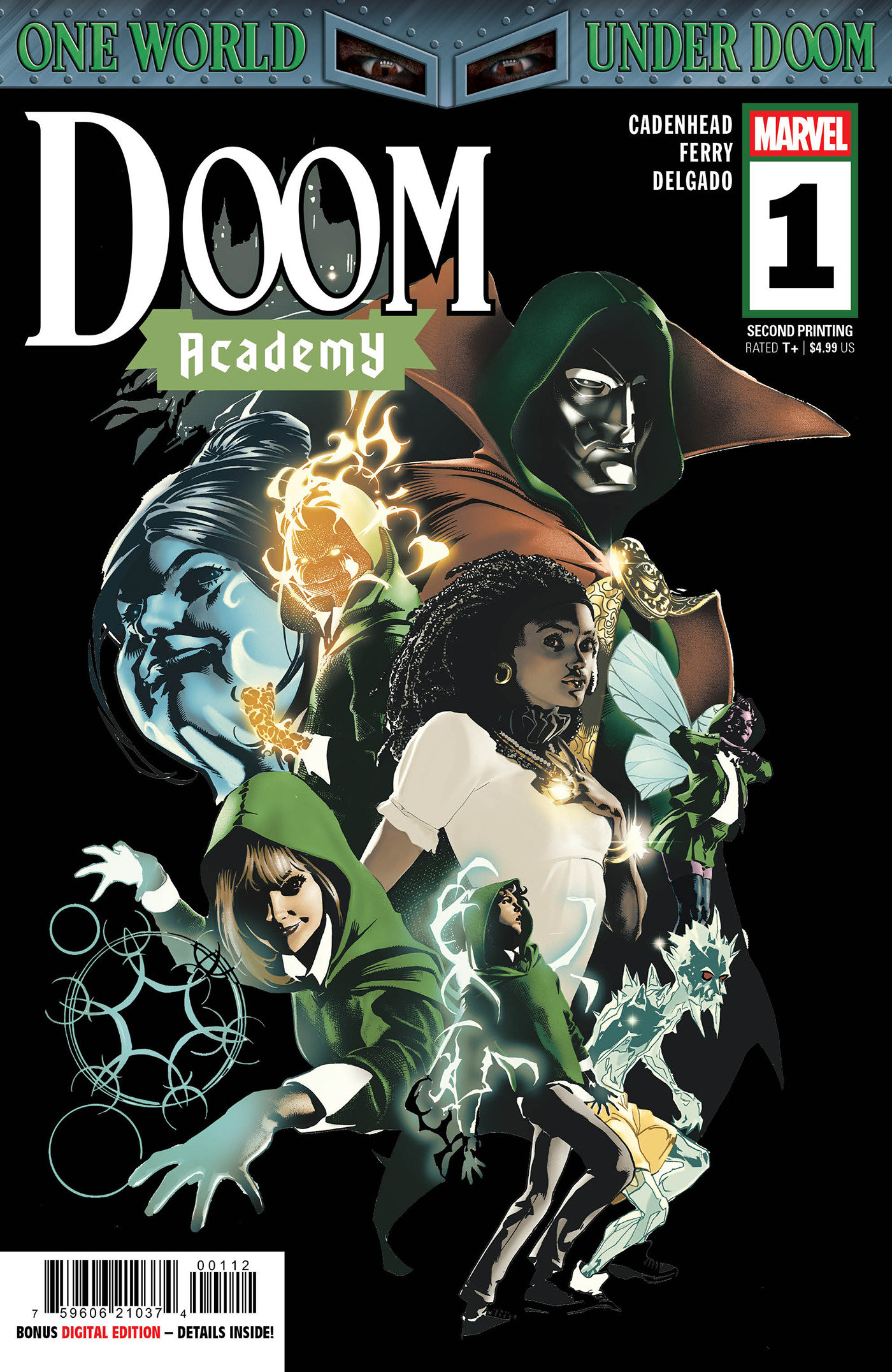 Doom Academy #1 Pablo Villalobos 2 Nd Printing Variant [Doom]