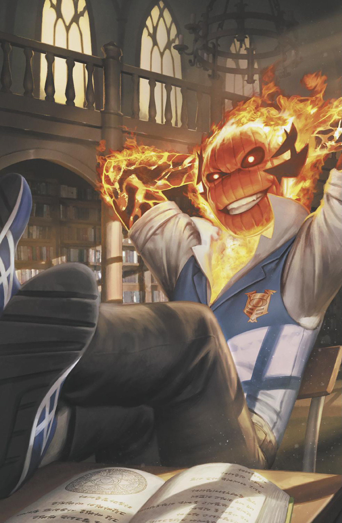 Doom Academy #2 Woo Chul Lee Doyle Dormammu Full Art Variant [Doom]