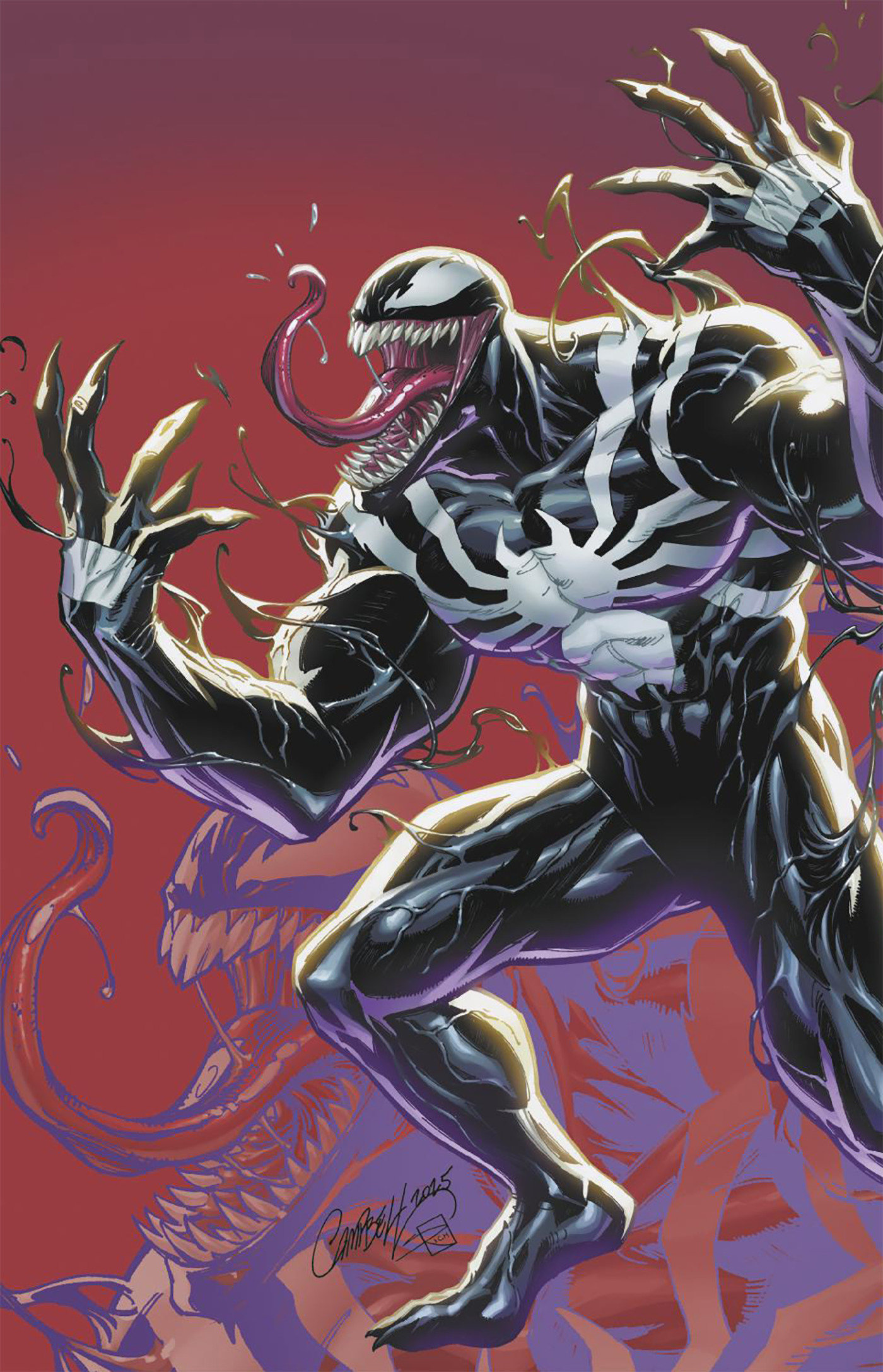 ALL-NEW VENOM #9 J. SCOTT CAMPBELL JUST SPECTACULAR COLLECTION VIRGIN VARIANT