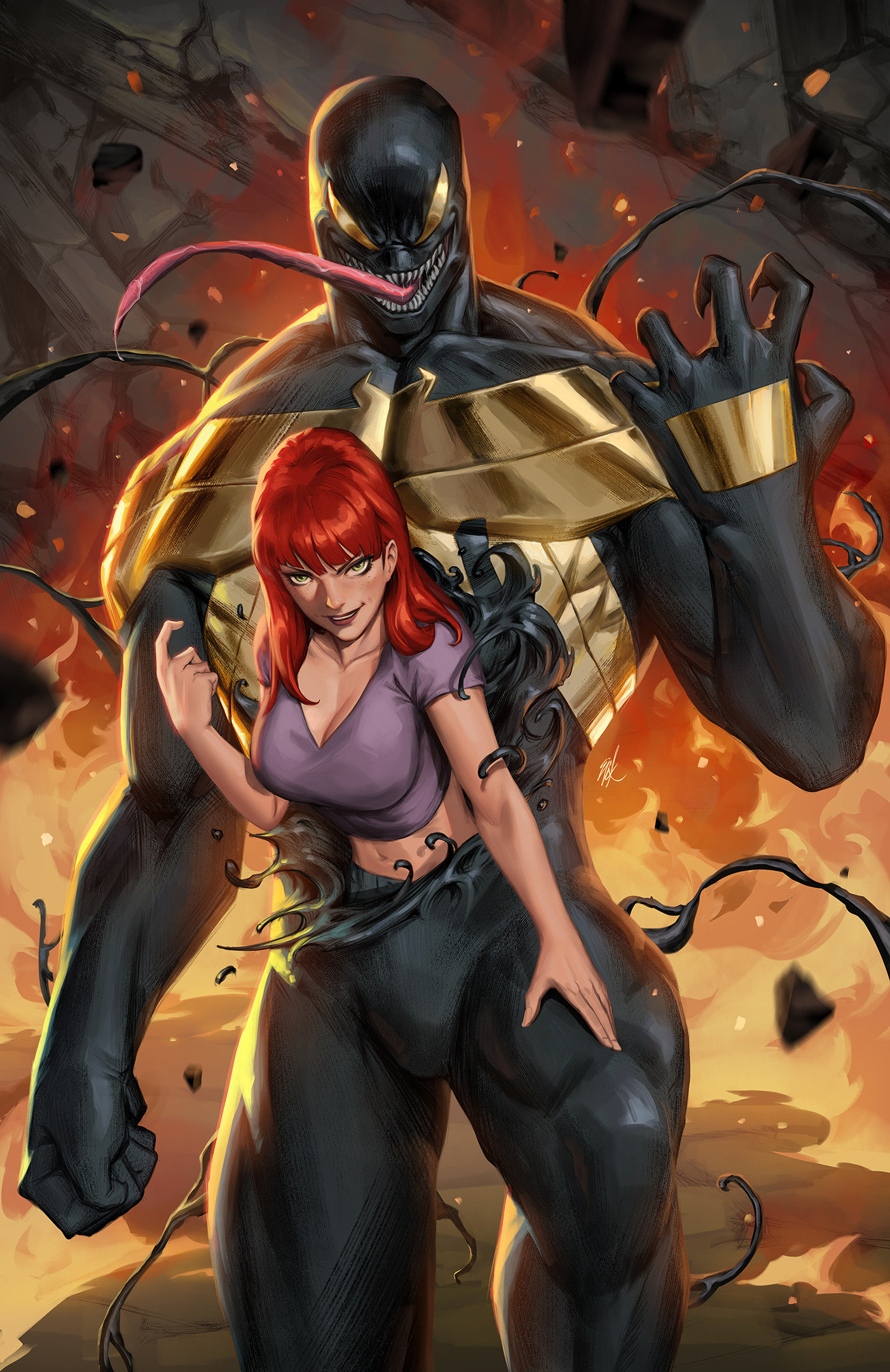 ALL-NEW VENOM #10 EJIKURE VENOM VIRGIN VARIANT