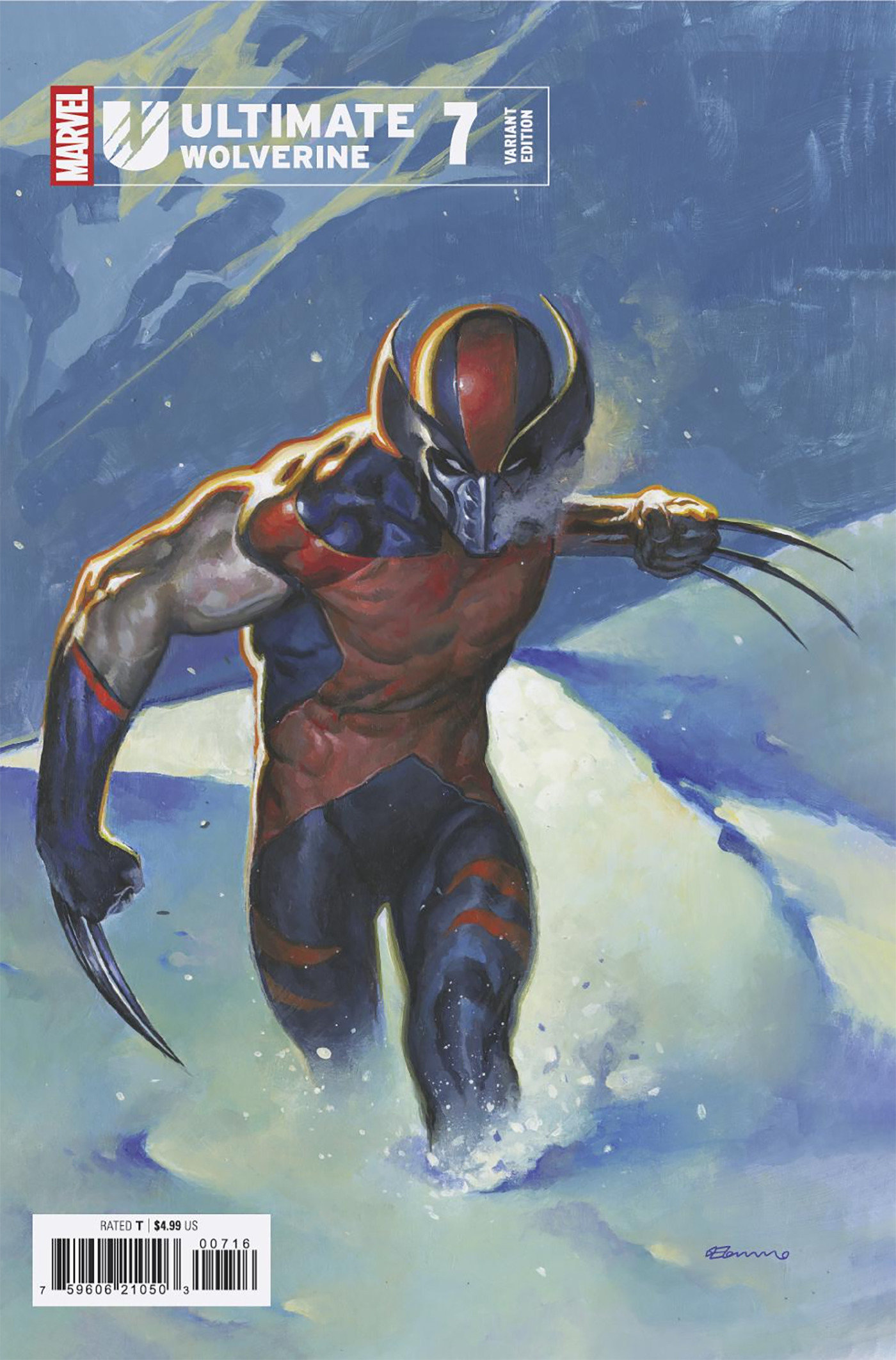 Weekly Pull list - ULTIMATE WOLVERINE #7 FABRIZIO DE TOMMASO VARIANT