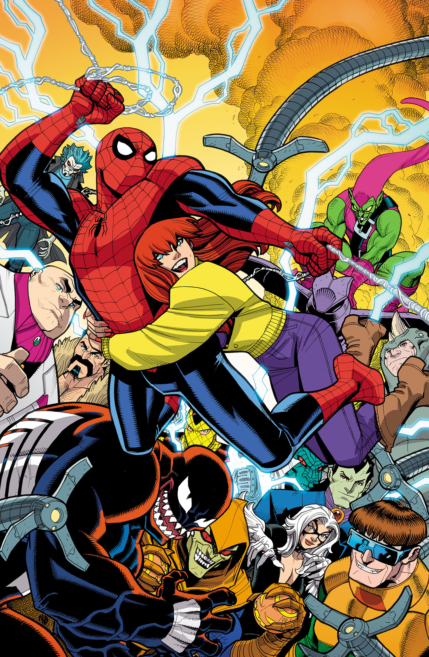 SPIDER-MAN '94 #1 NICK BRADSHAW VIRGIN VARIANT
