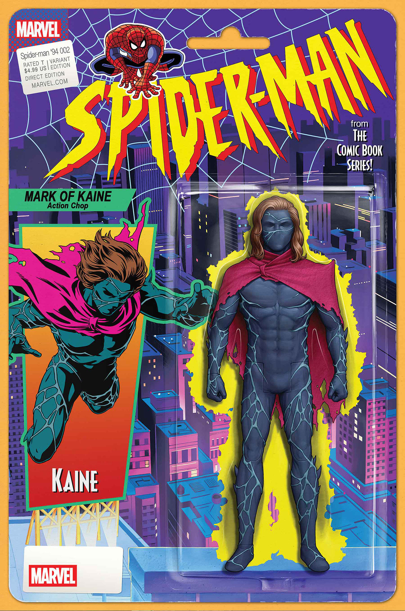 Weekly Pull list - SPIDER-MAN '94 #2 JOHN TYLER CHRISTOPHER ACTION FIGURE VARIANT