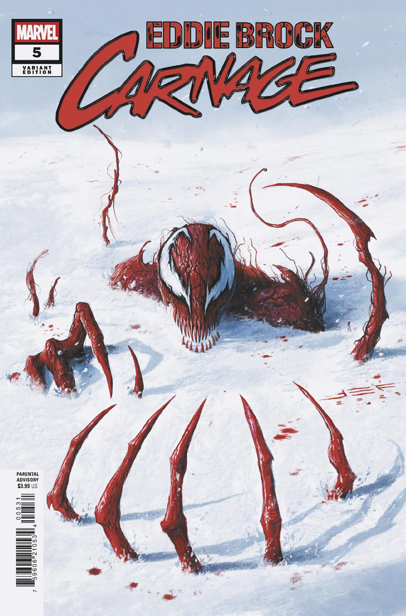 Weekly Pull list - EDDIE BROCK: CARNAGE #5 JUAN FERREYRA VARIANT