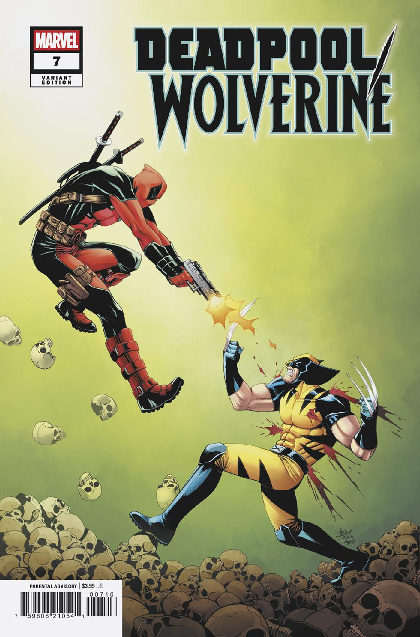 DEADPOOL/WOLVERINE #7 CORIN HOWELL VARIANT