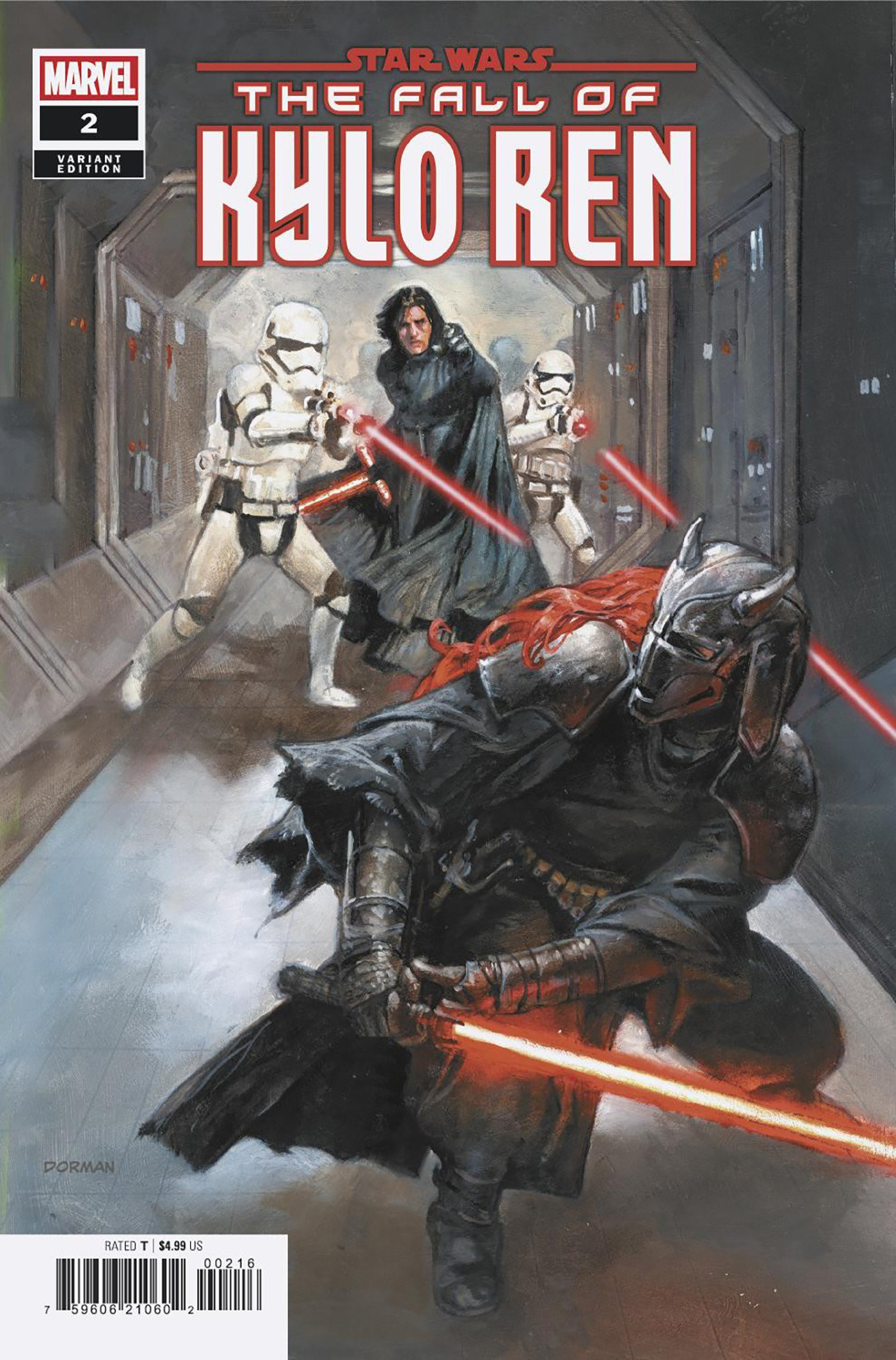 Star Wars: The Fall Of Kylo Ren #2 Dave Dorman Variant