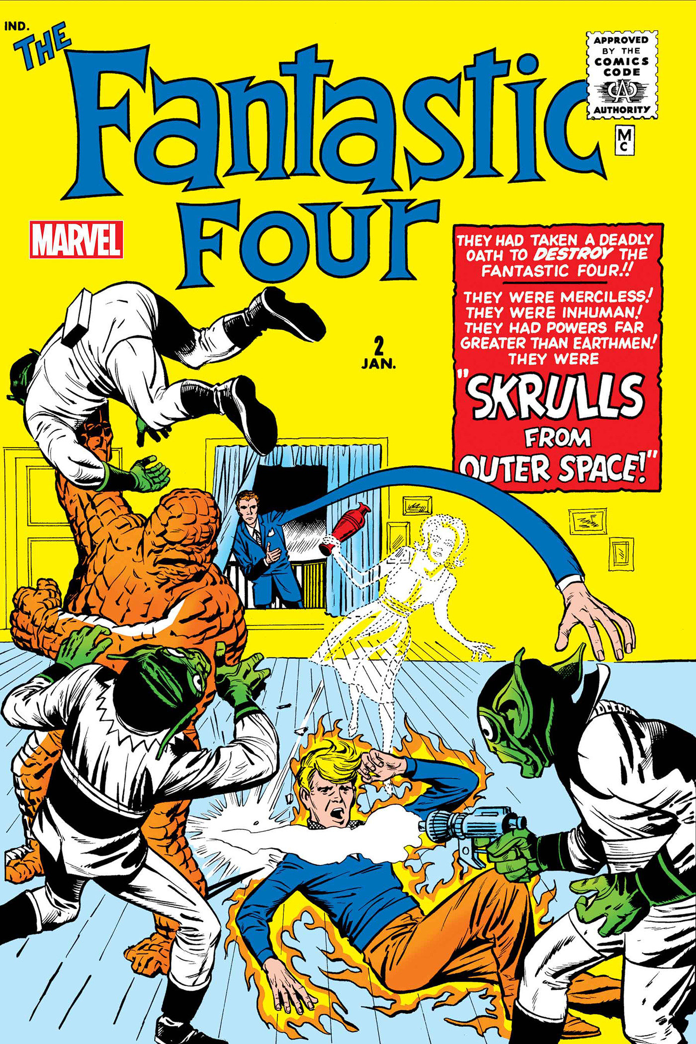 Fantastic Four Facsimile Edition #2 Foil Variant 
