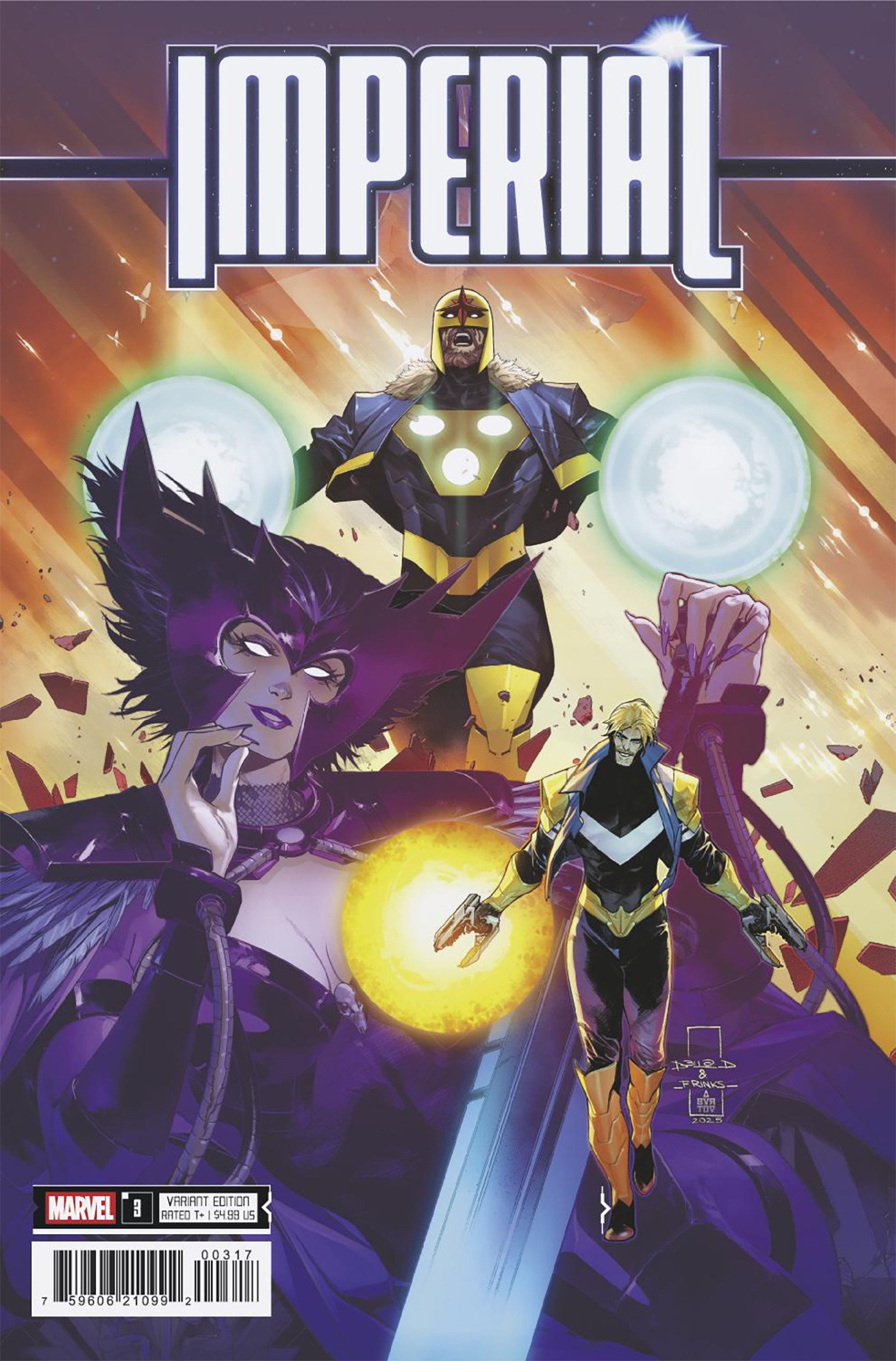 Weekly Pull list - IMPERIAL #3 DIAZALPIZAR VARIANT