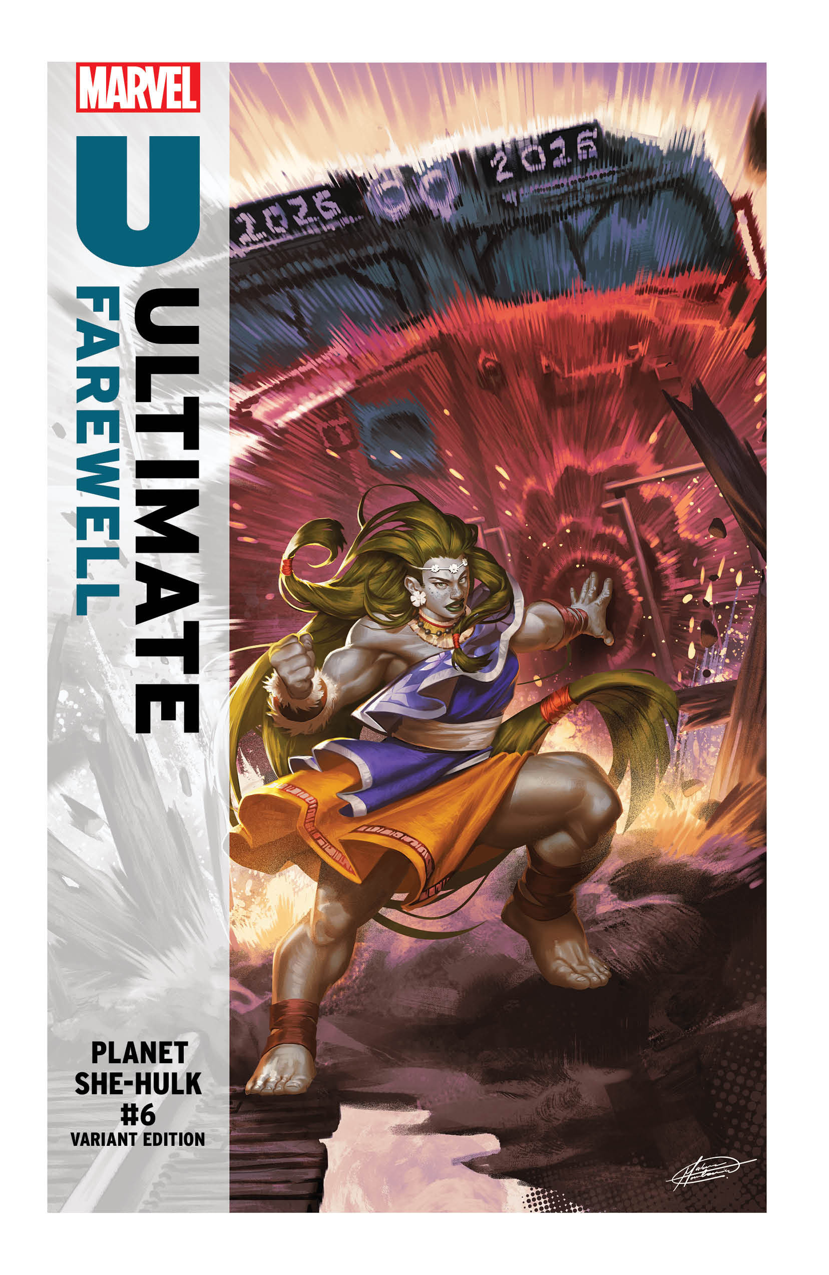 Planet She Hulk #6 Mateus Manhanini Ultimate Farewell Variant
