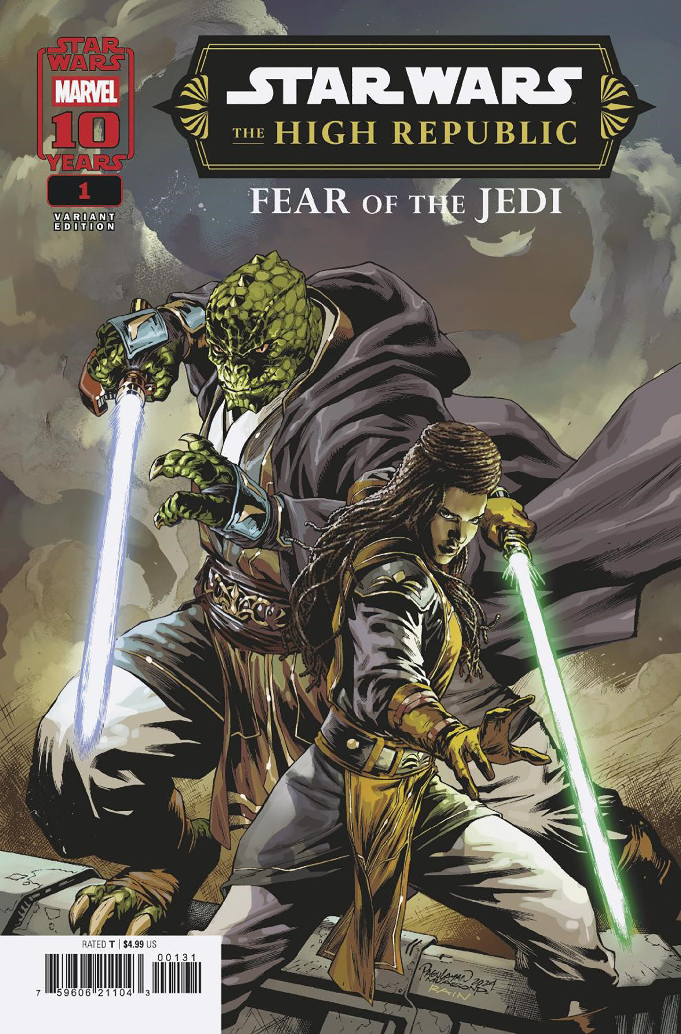 Star Wars: The High Republic   Fear Of The Jedi #1 Carlo Pagulayan Variant