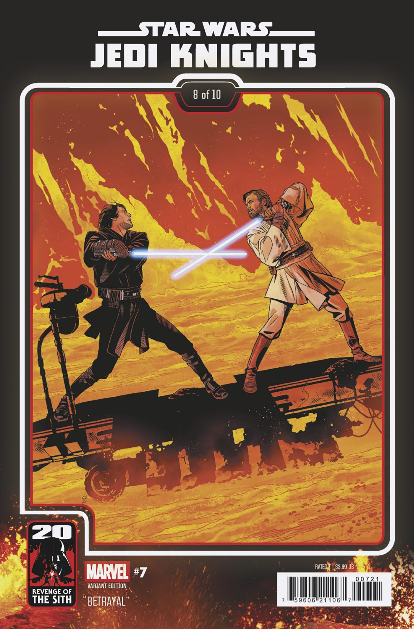 Weekly Pull list - STAR WARS: JEDI KNIGHTS #7 CHRIS SPROUSE REVENGE OF THE SITH 20TH ANNIVERSARY VARIANT