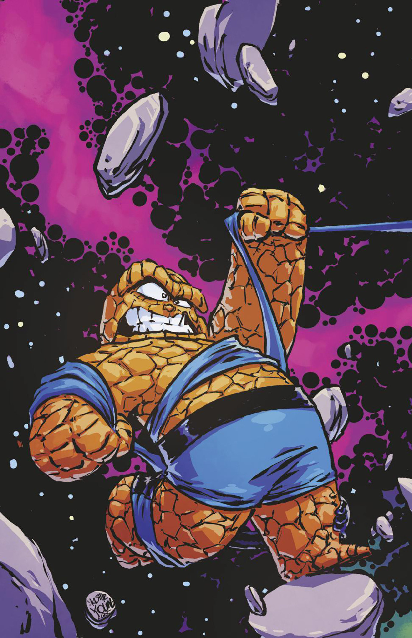 Weekly Pull list - FANTASTIC FOUR #1 SKOTTIE YOUNG RATIO VIRGIN 2ND PRINTING VARIANT