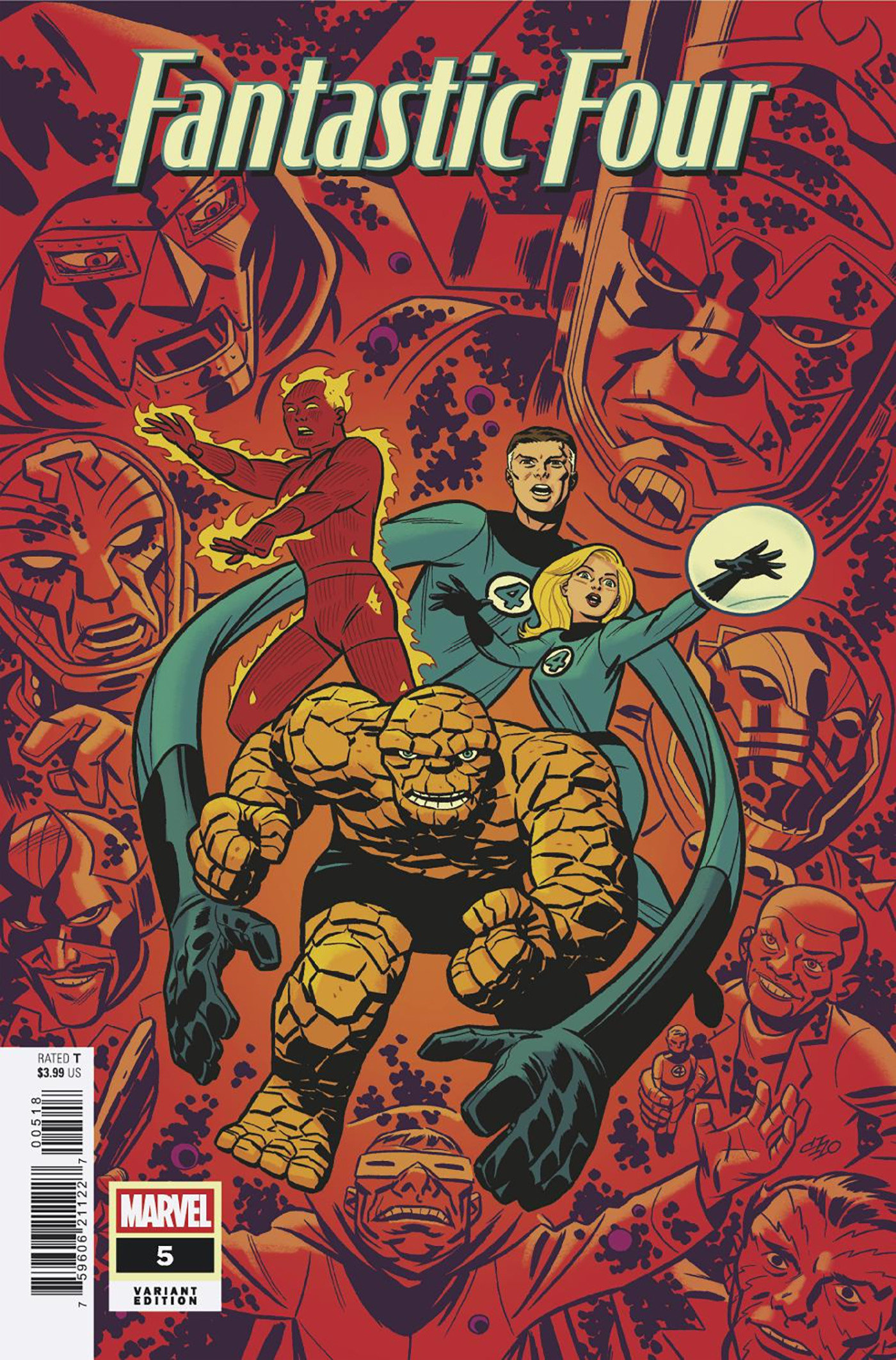 FANTASTIC FOUR #5 MICHAEL CHO VARIANT