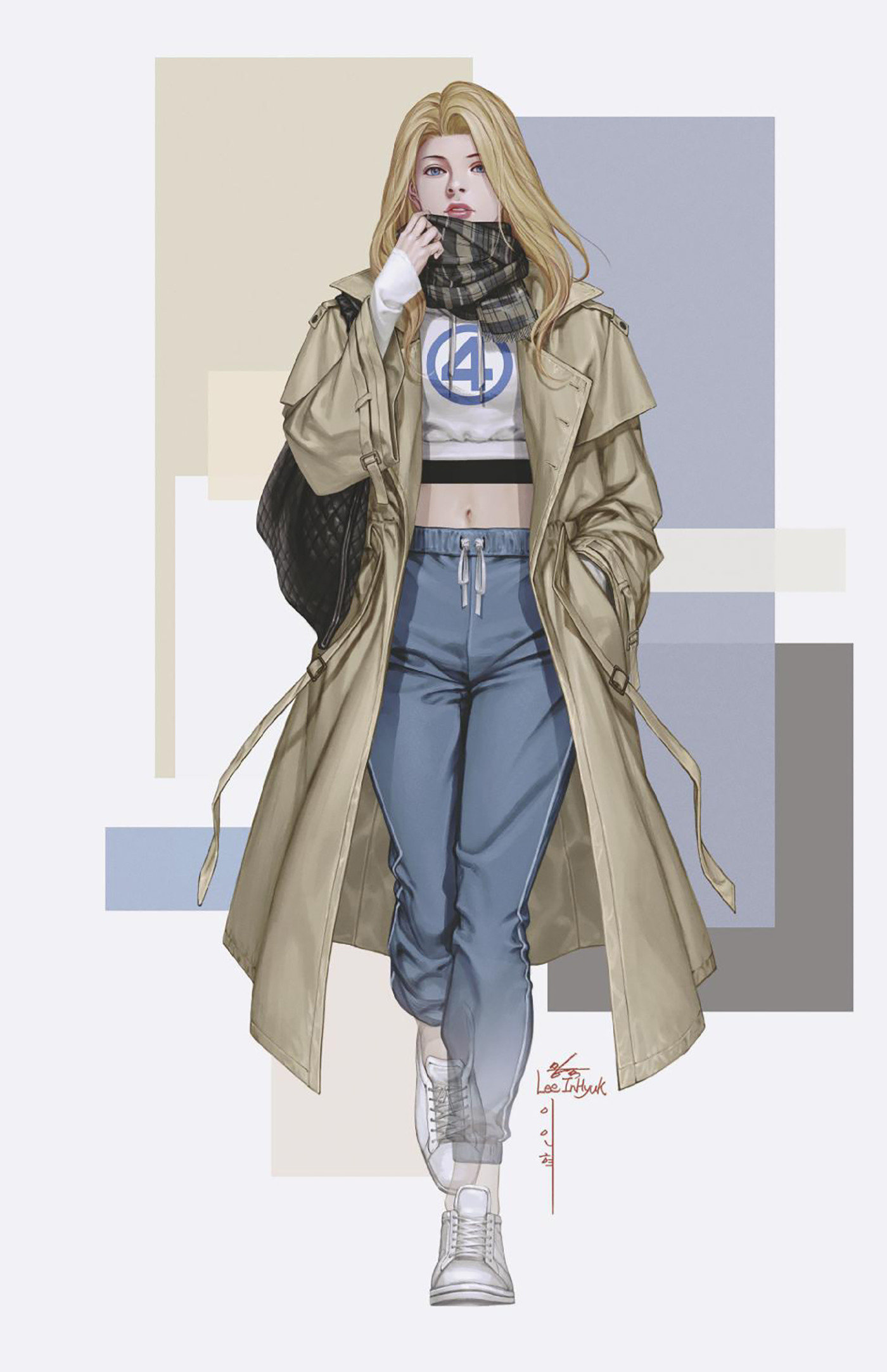 Weekly Pull list - FANTASTIC FOUR #5 INHYUK LEE STREET-VERSE VIRGIN VARIANT